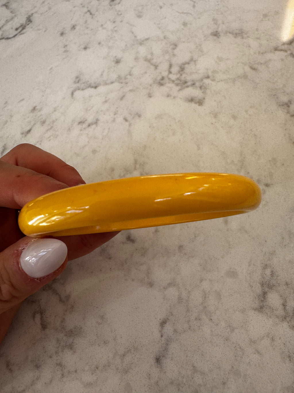 Skinny Yellow Bangle