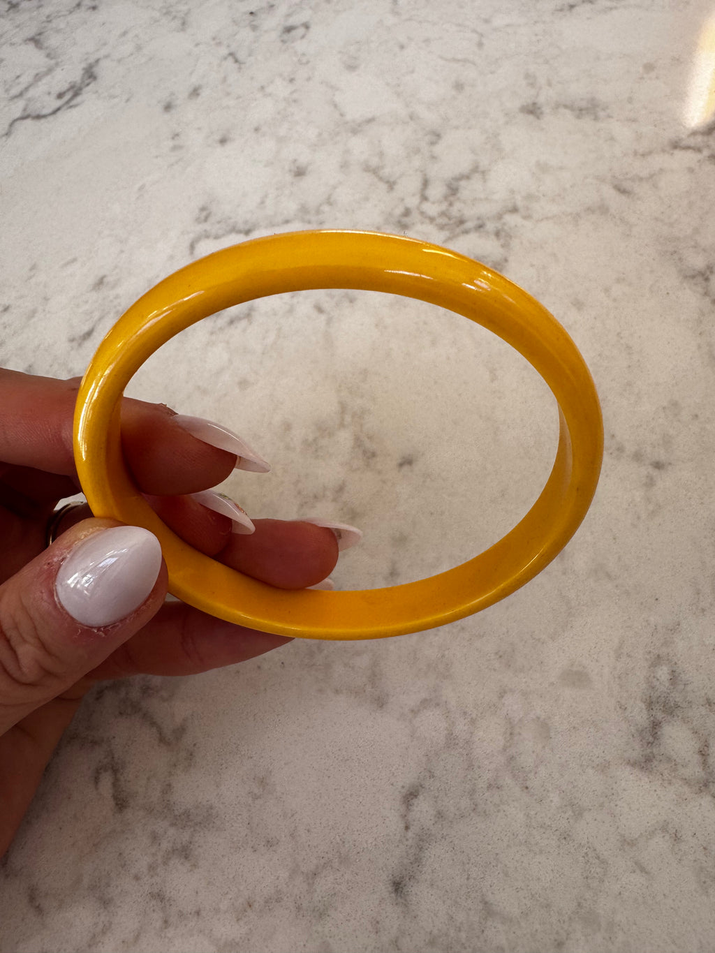 Skinny Yellow Bangle