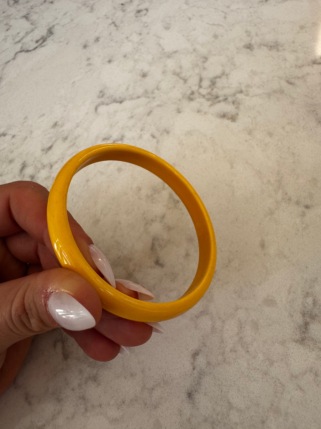 Skinny Yellow Bangle