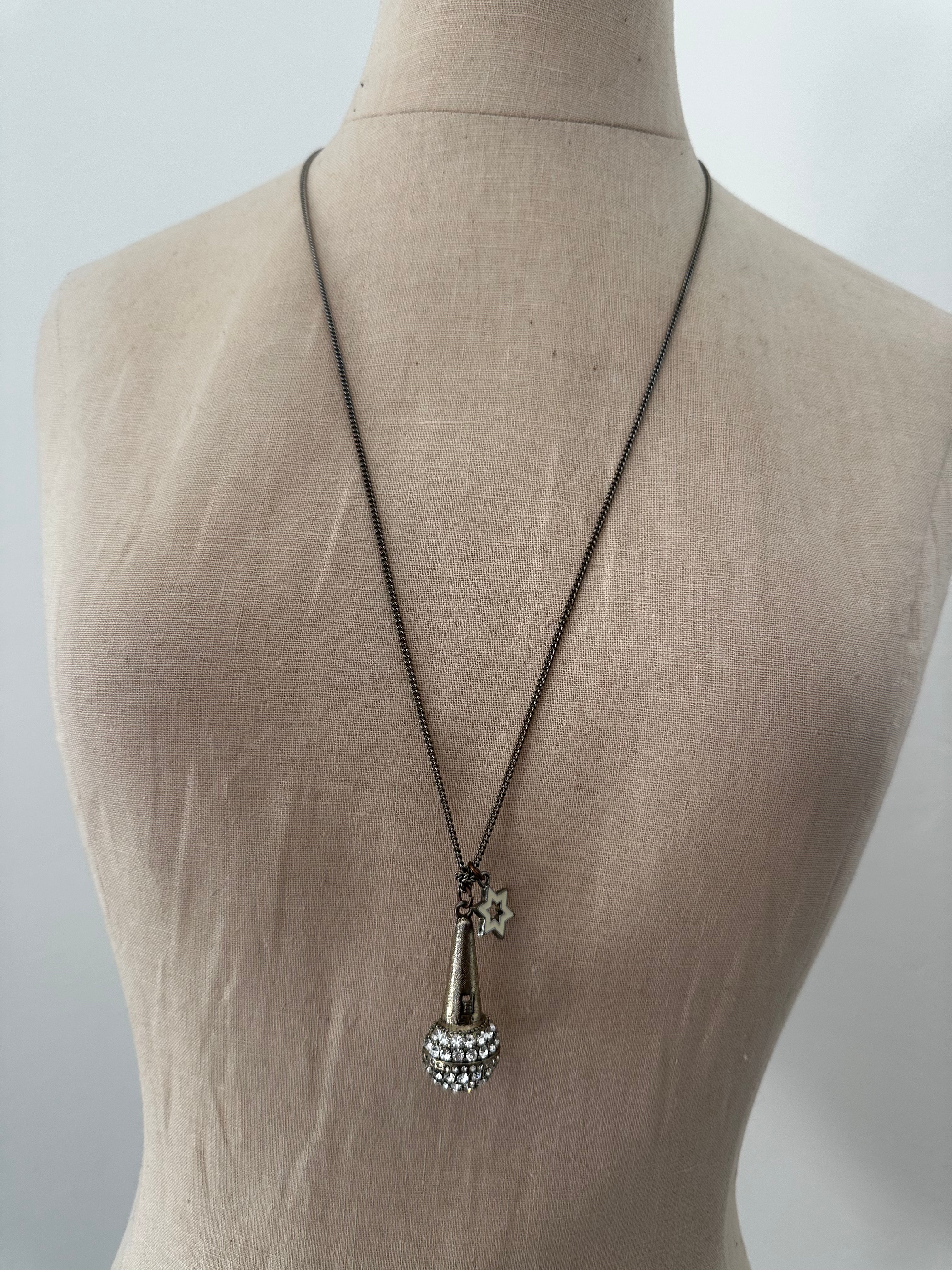 Microphone Necklace