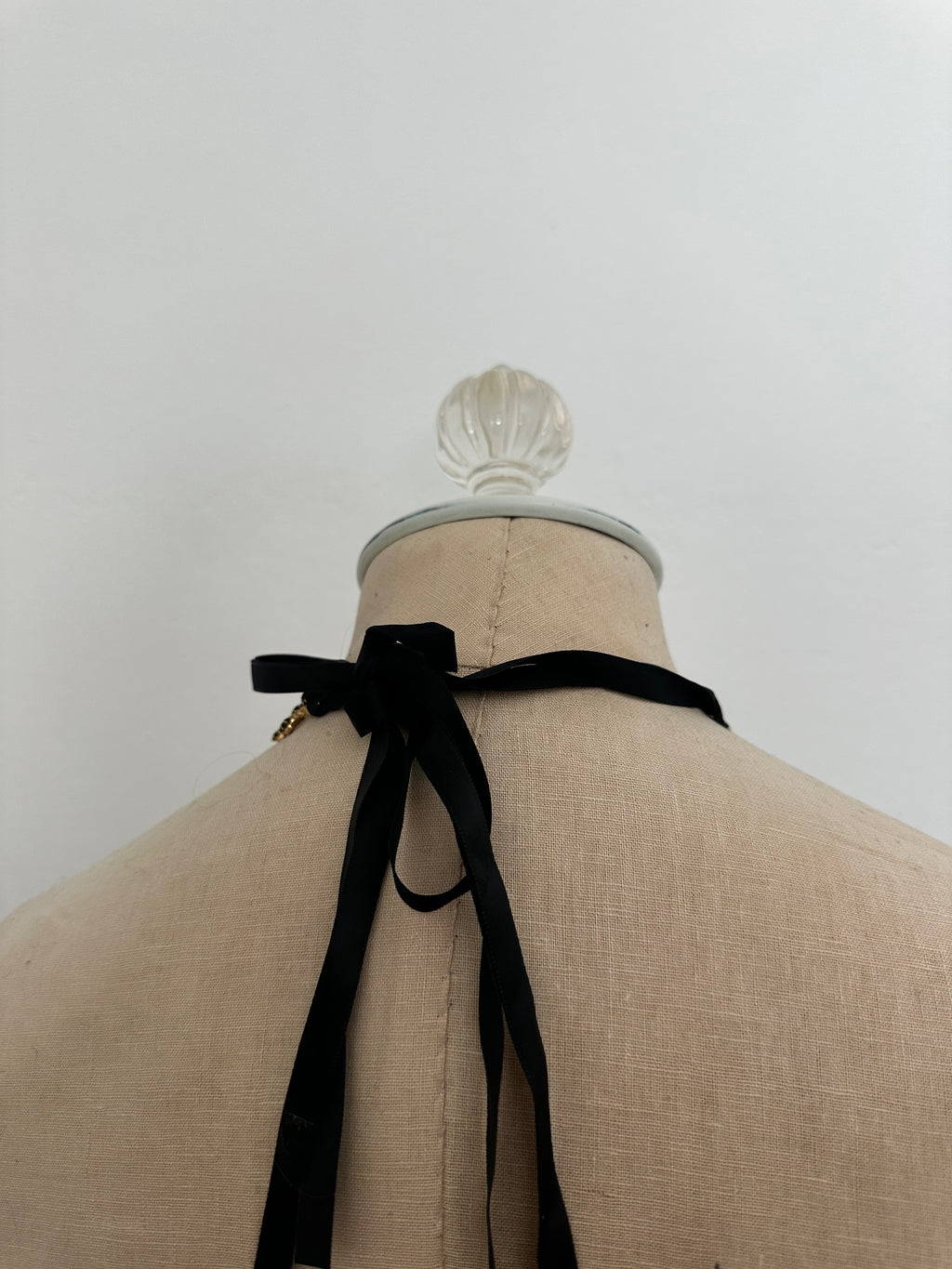 Black Tie Necklace