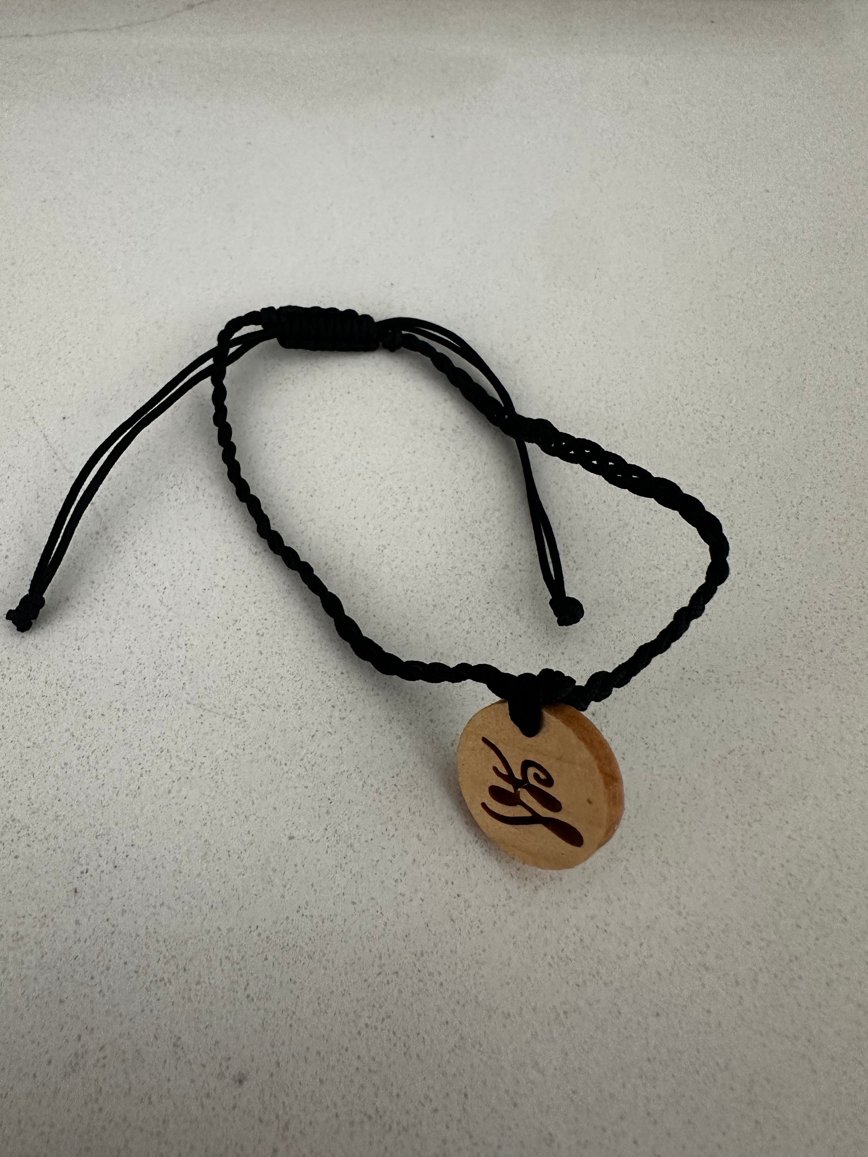 Rope Wooden Bracelet