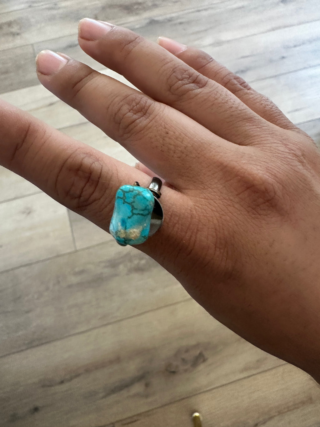 Turquoise Adjustable Ring