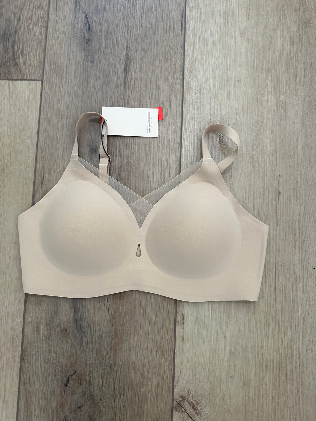 Beige Mesh Bra New With Tag (Size Medium)