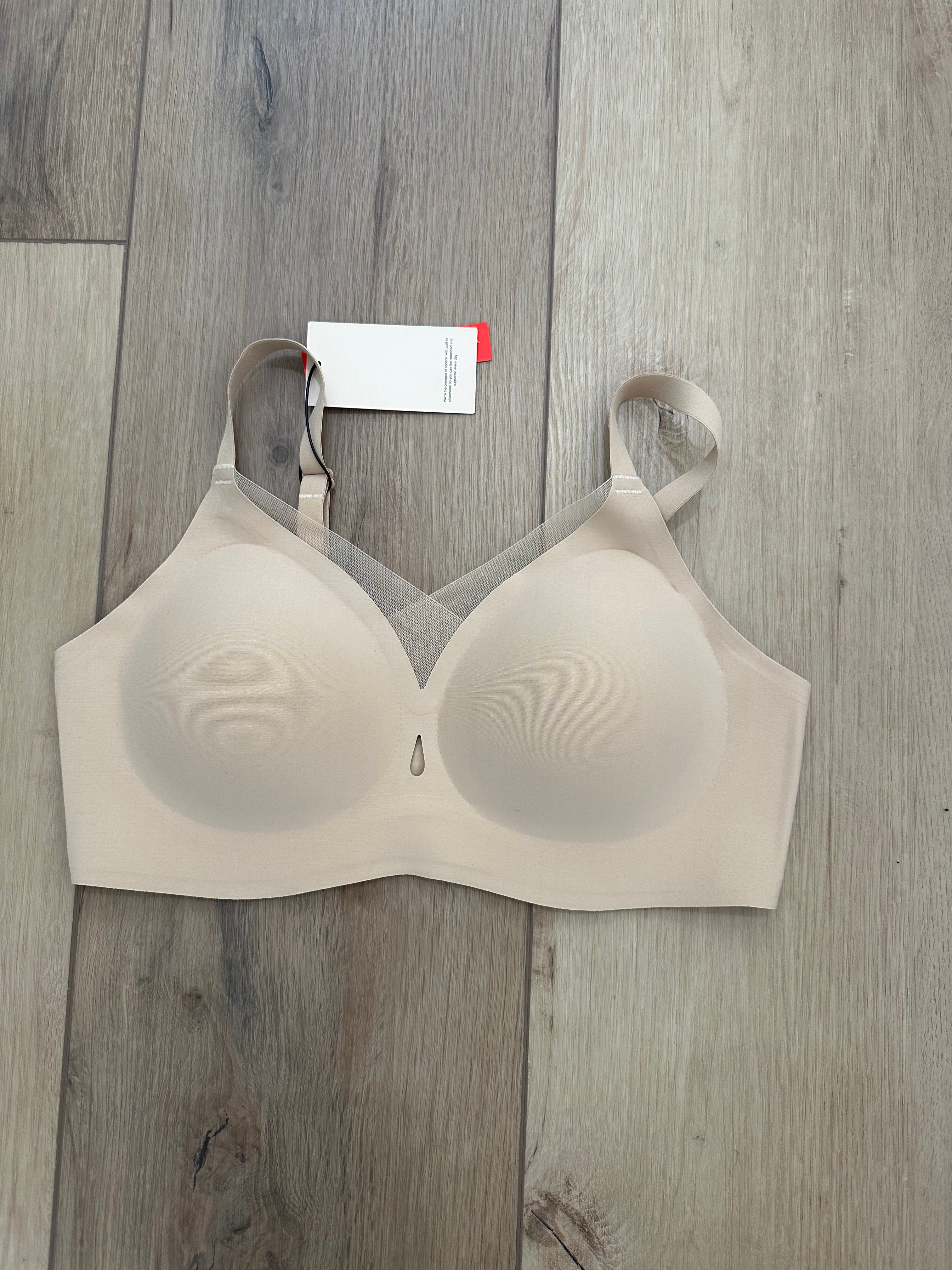 Beige Mesh Bra New With Tag (Size Medium)