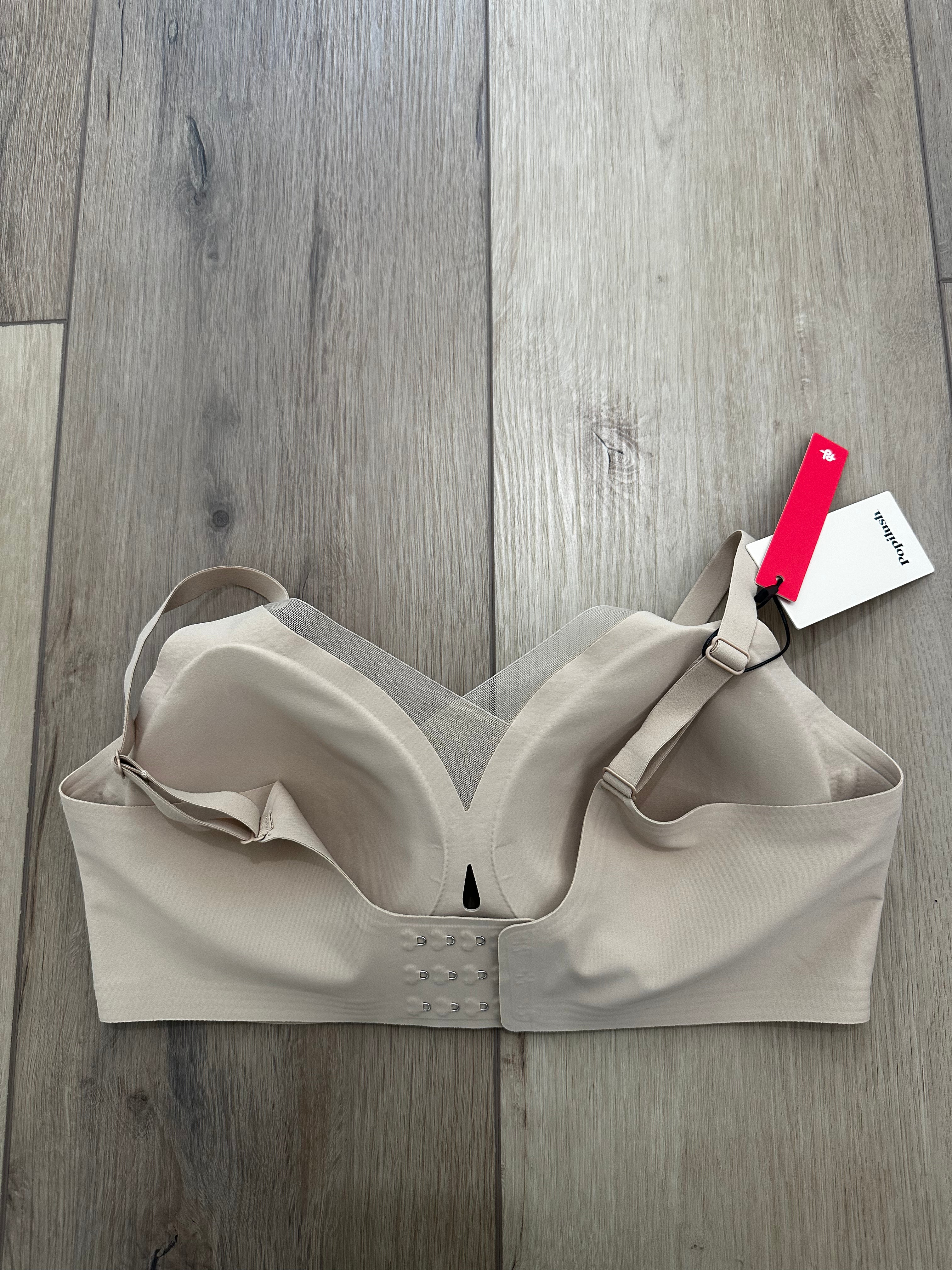 Beige Mesh Bra New With Tag (Size Medium)