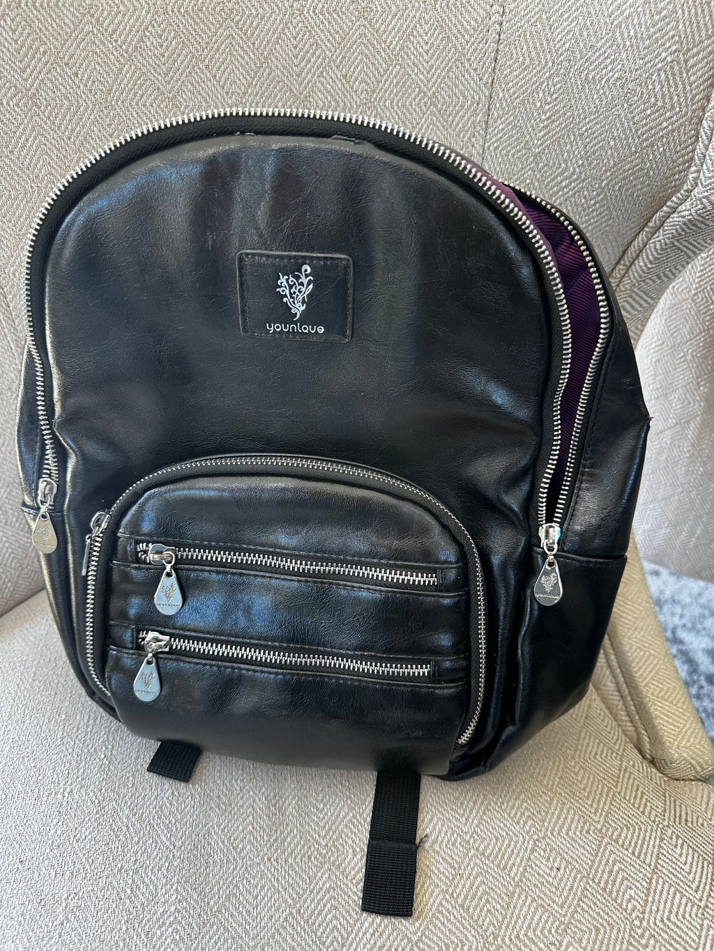Black Make Up Backpack