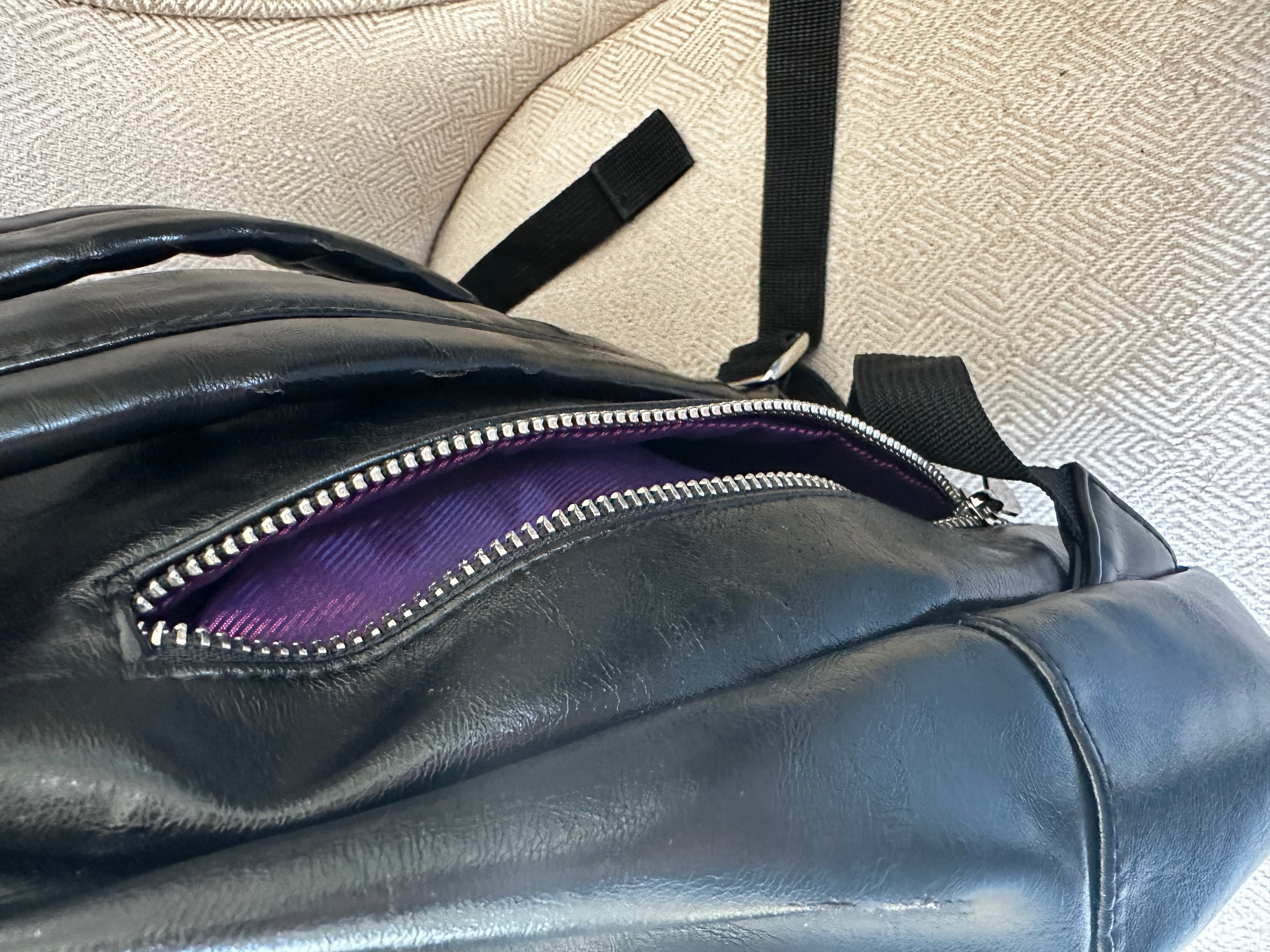 Black Make Up Backpack