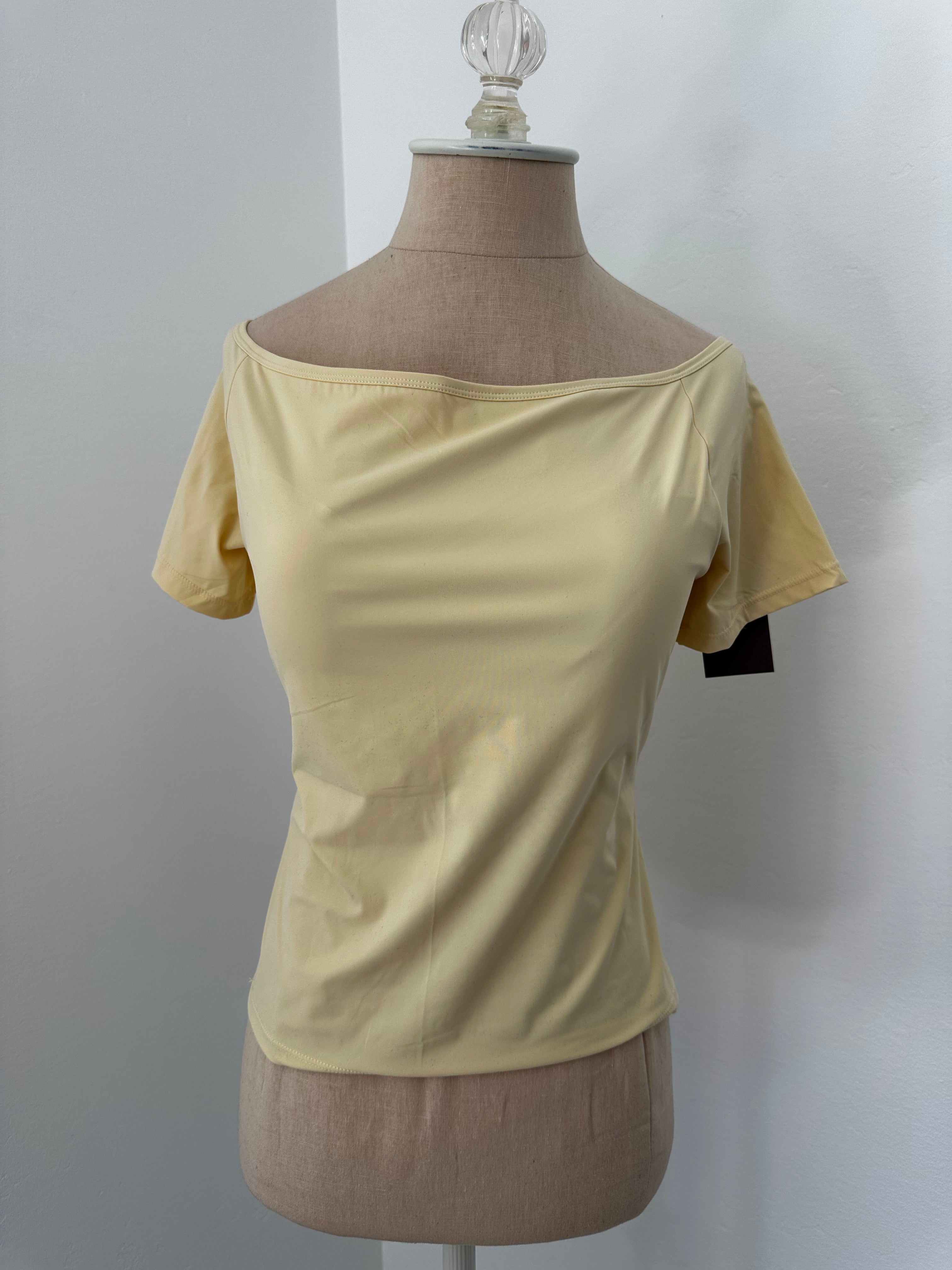 Yellow Off The Shoulder (SIze Medium)