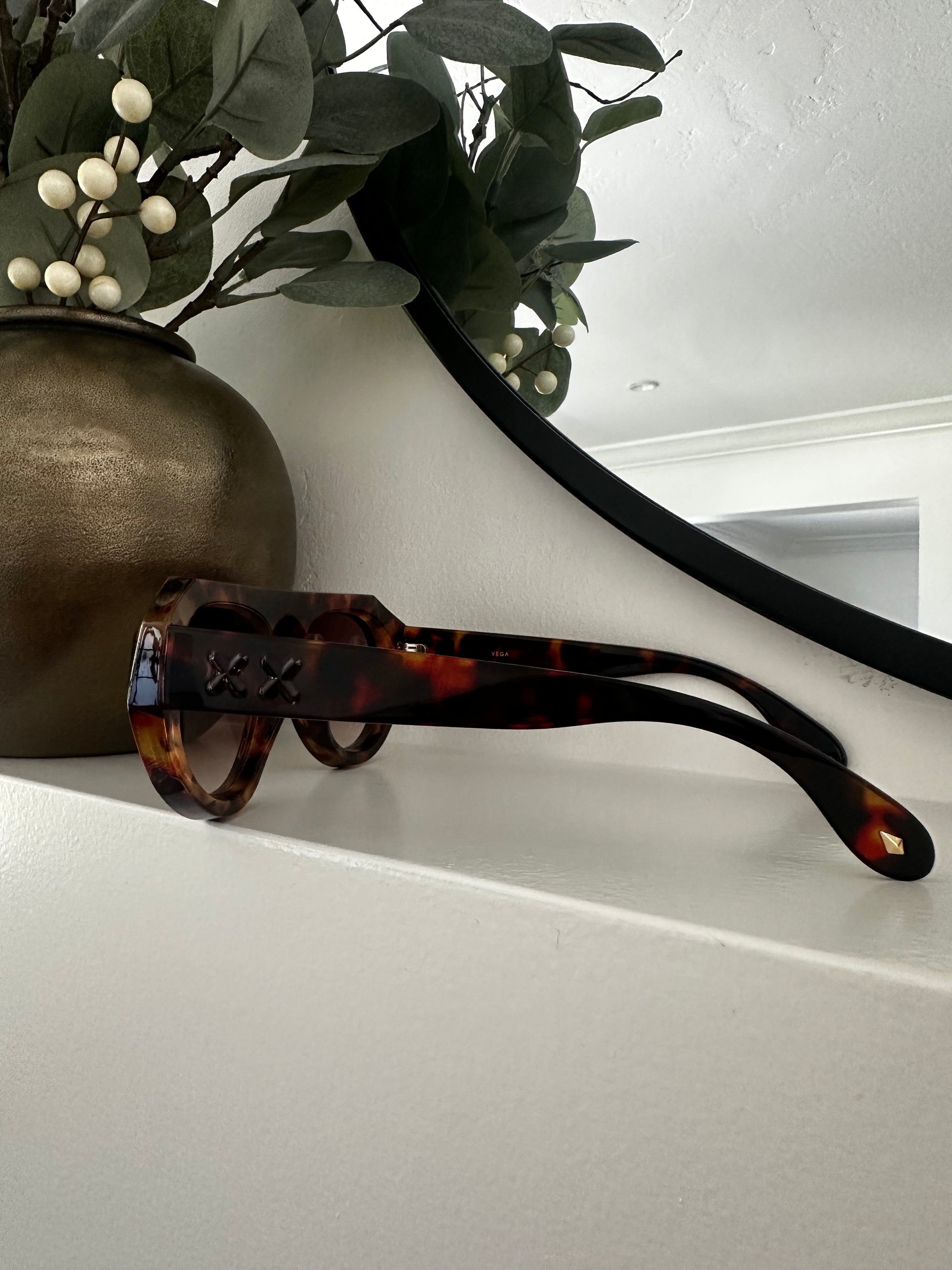 Turtle Shell Pattern Topfoxx Sunglass