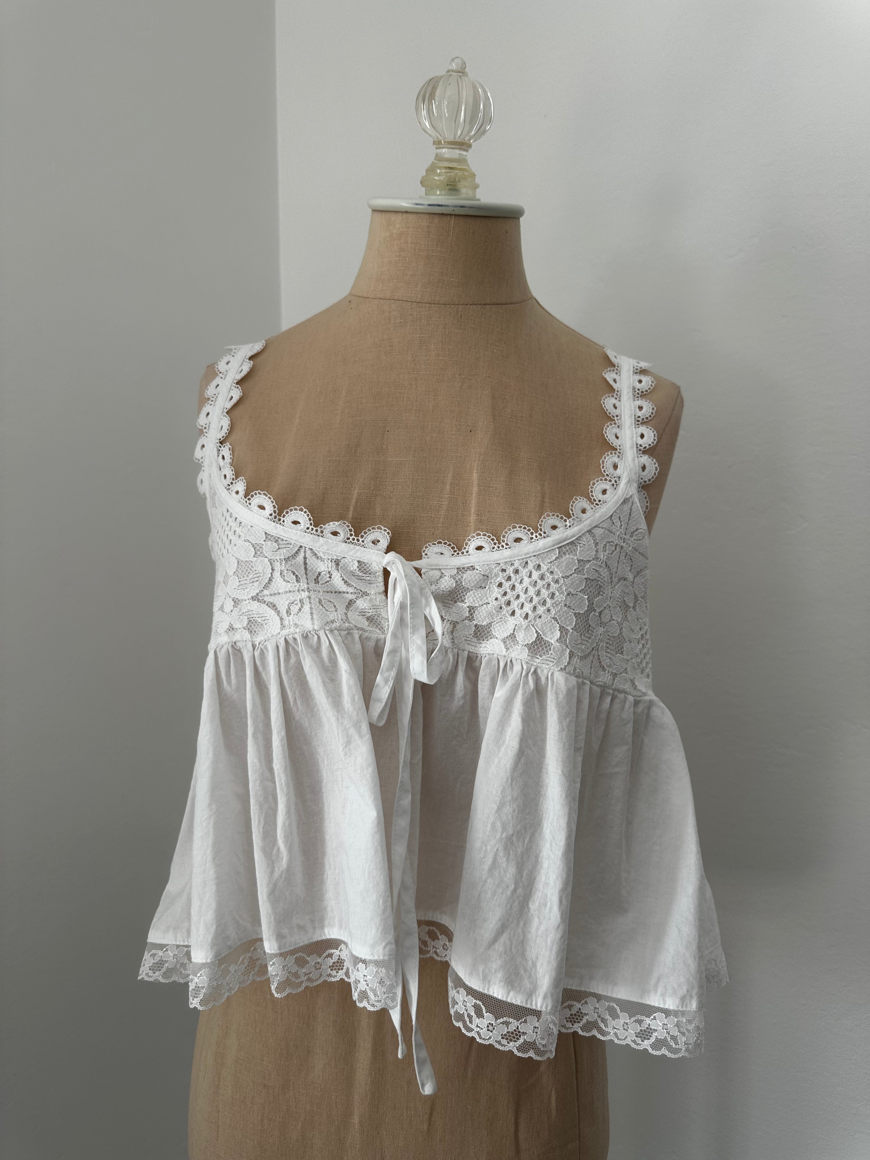 White Tank Top (Size Small)