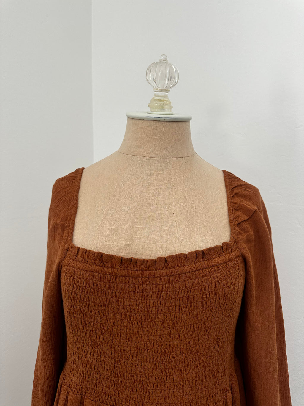 Burnt Orange Abercombie Dress (SIze Large)