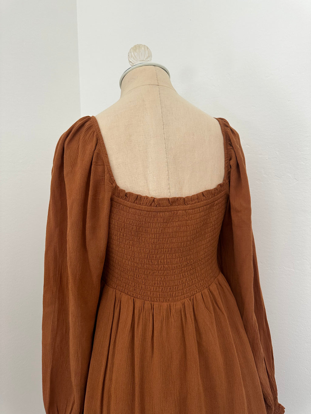 Burnt Orange Abercombie Dress (SIze Large)