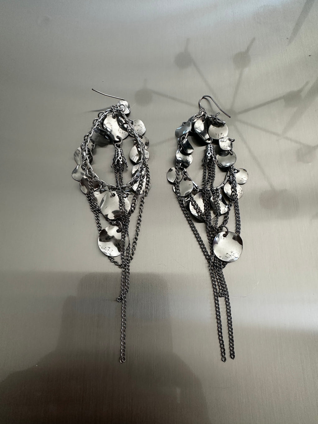 Mirror Dangle Earrings
