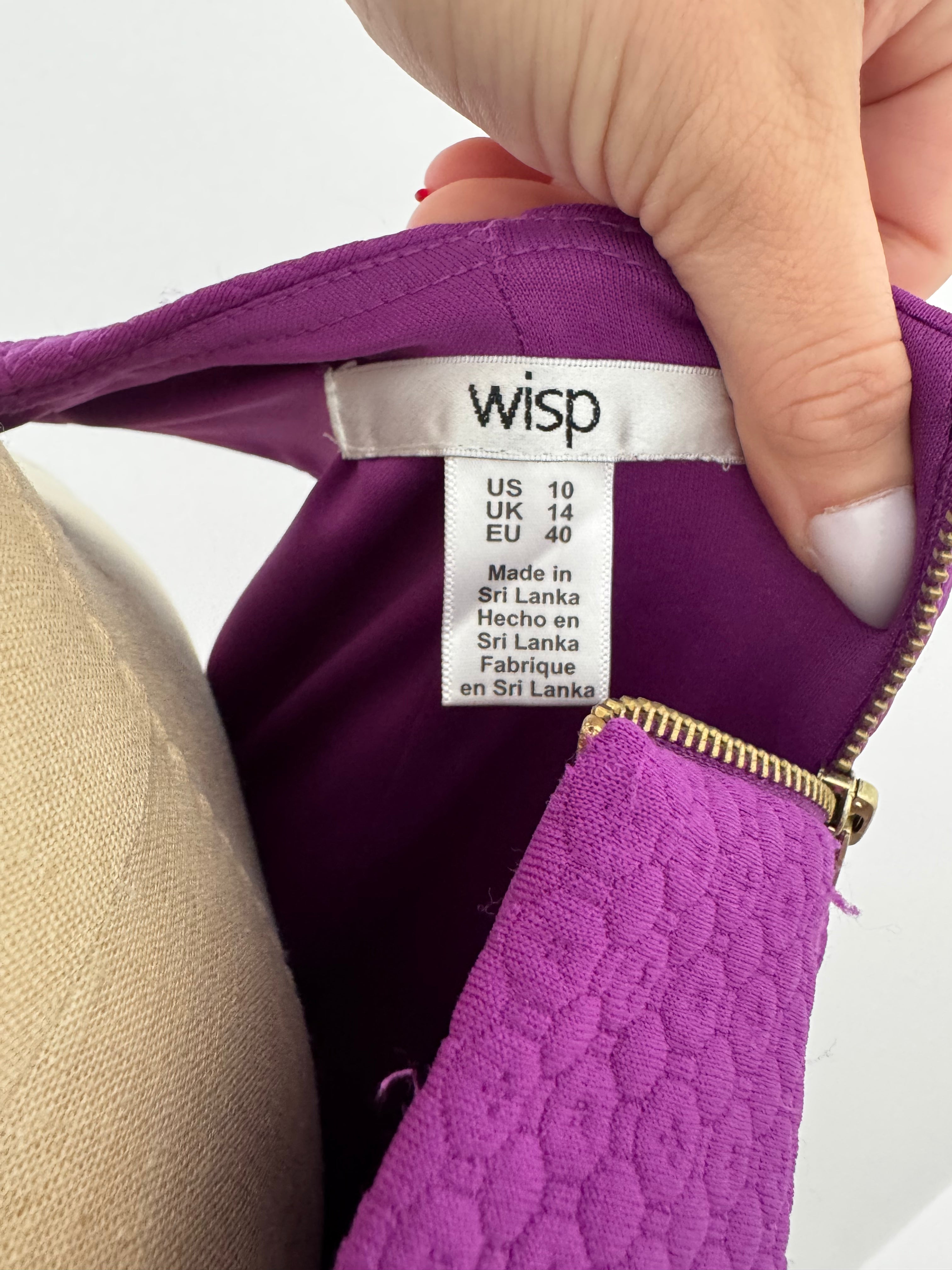 Purple Dress (Size: 10)