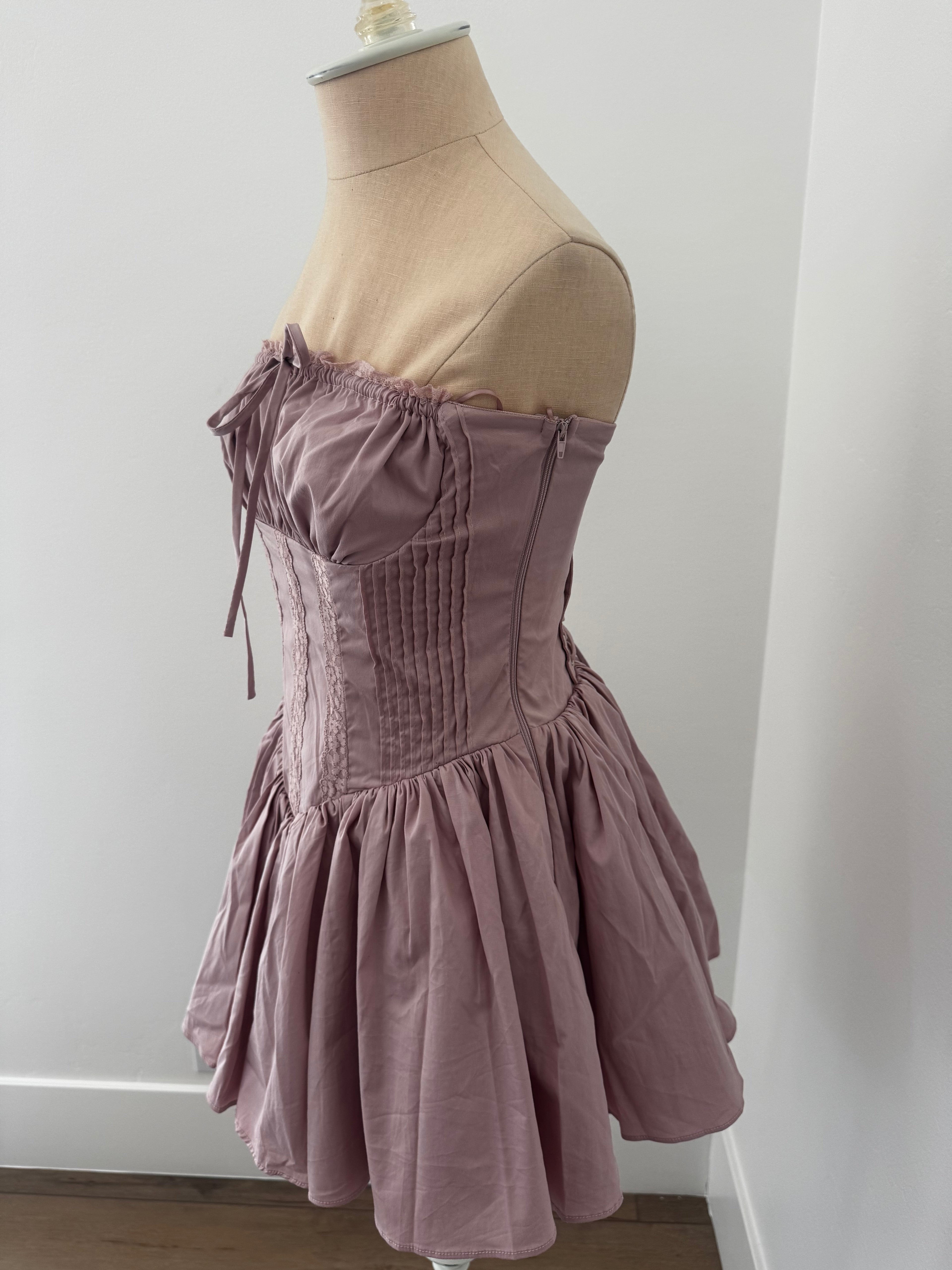 Windsor One Upon This Corset Skater Dress (Size: M)