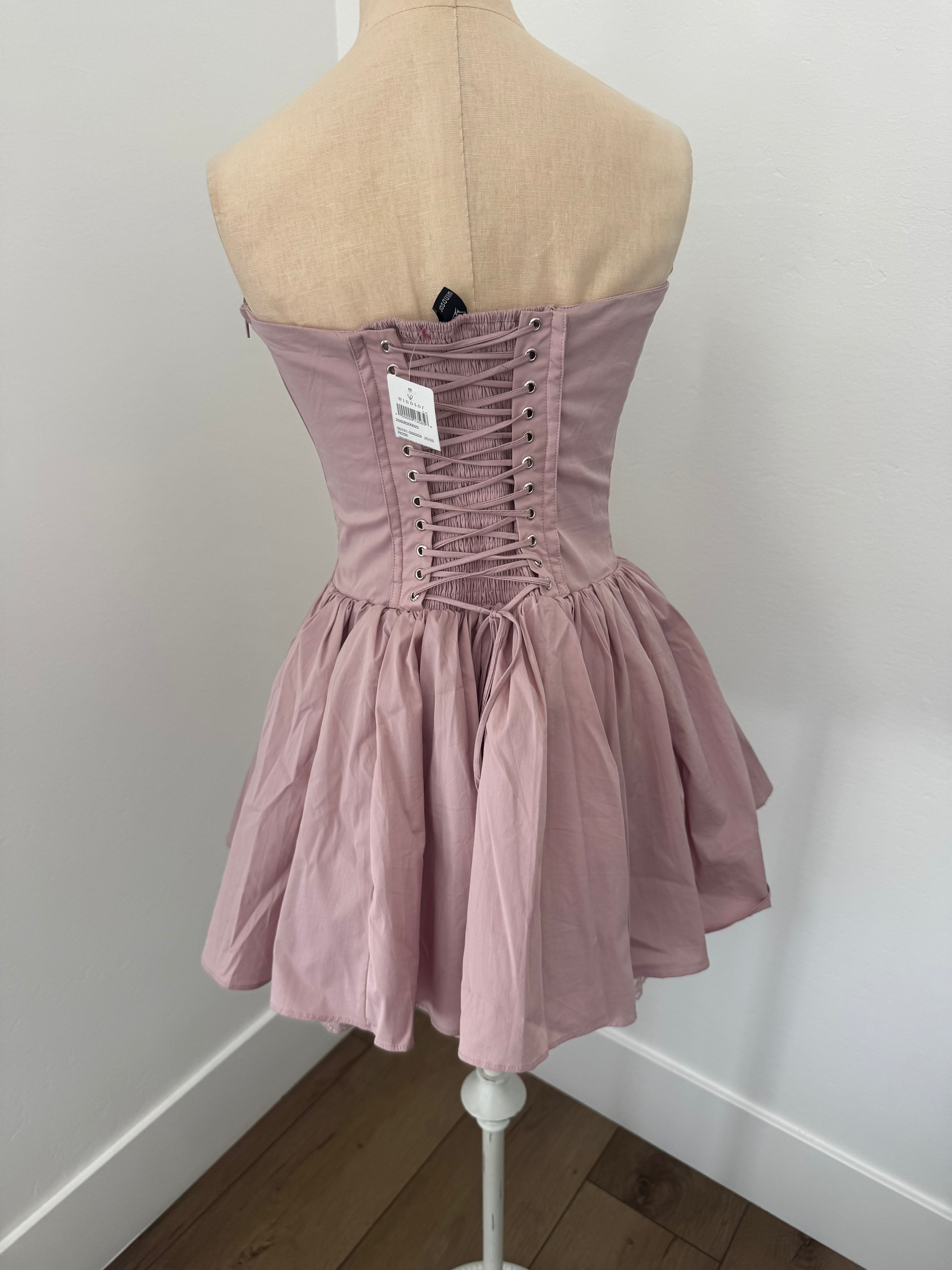 Windsor One Upon This Corset Skater Dress (Size: M)