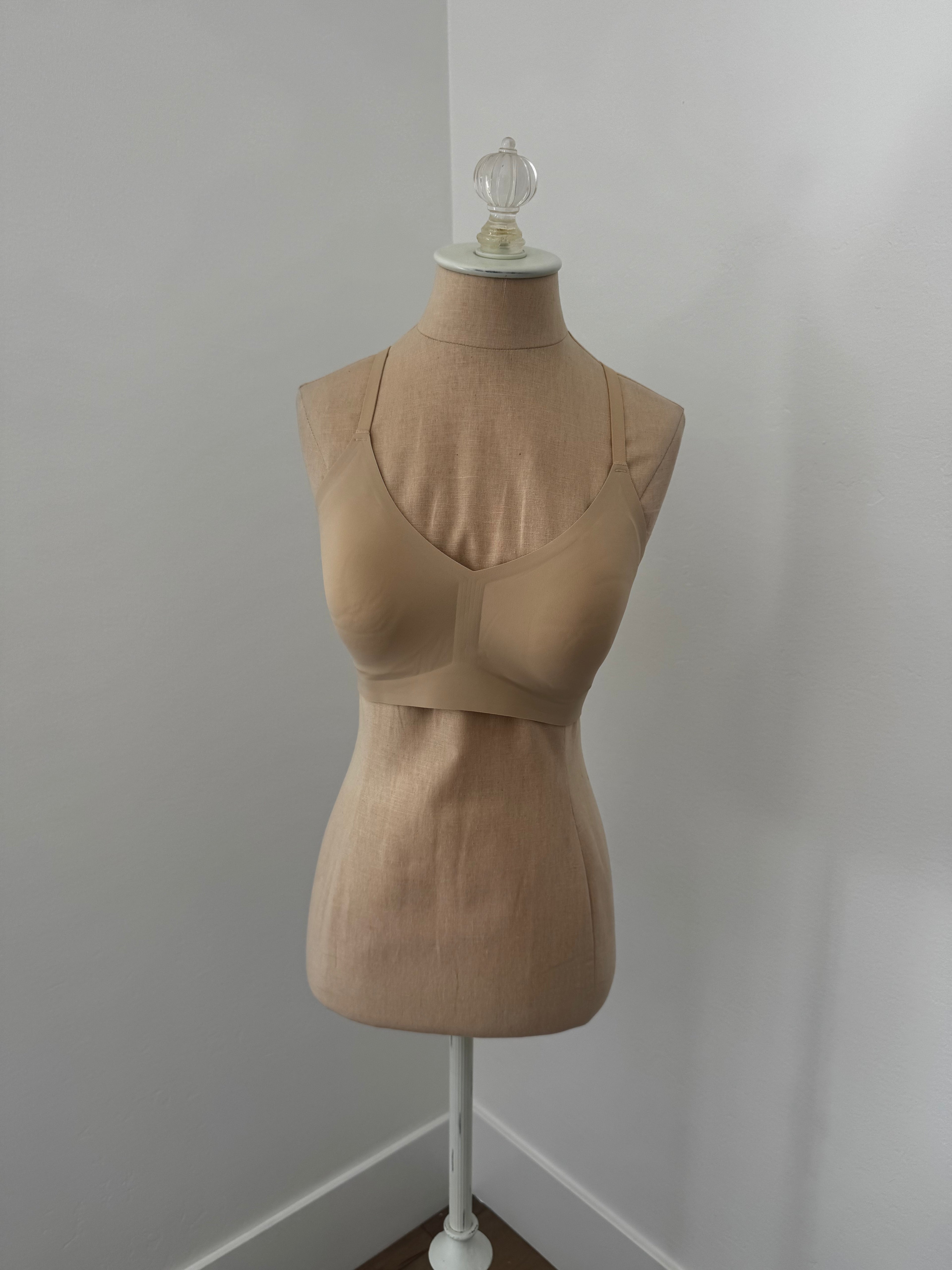 Nude Racerback Bra (Size: Small)