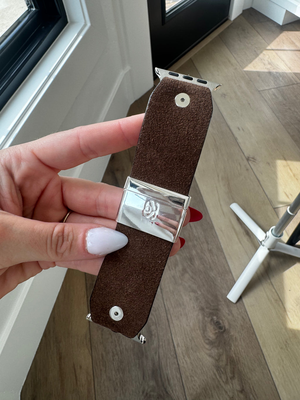 Chocolate Suede Watchlet by Spark*l Bands