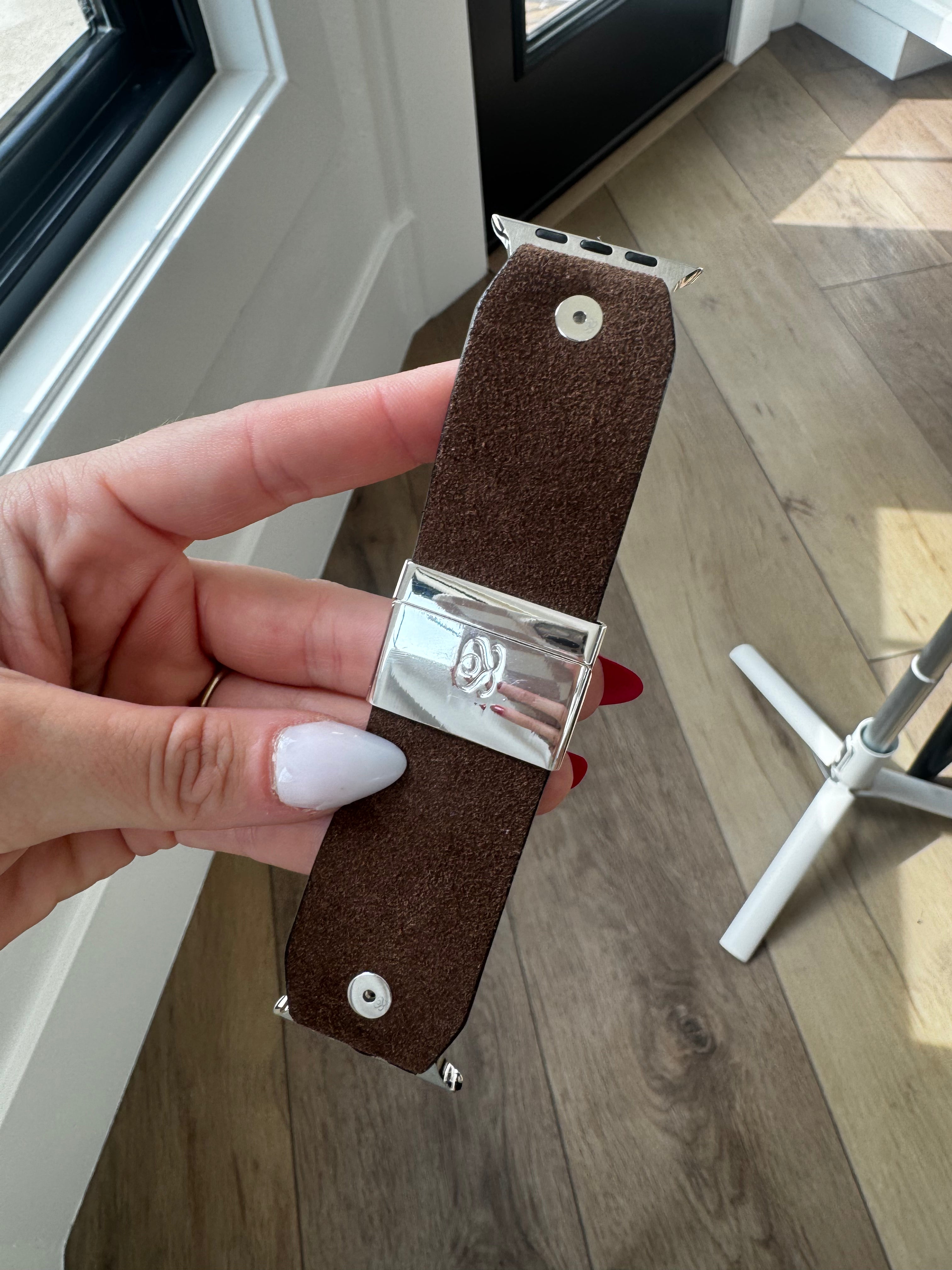 Chocolate Suede Watchlet by Spark*l Bands