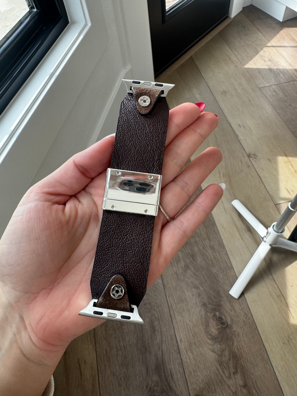 Chocolate Suede Watchlet by Spark*l Bands