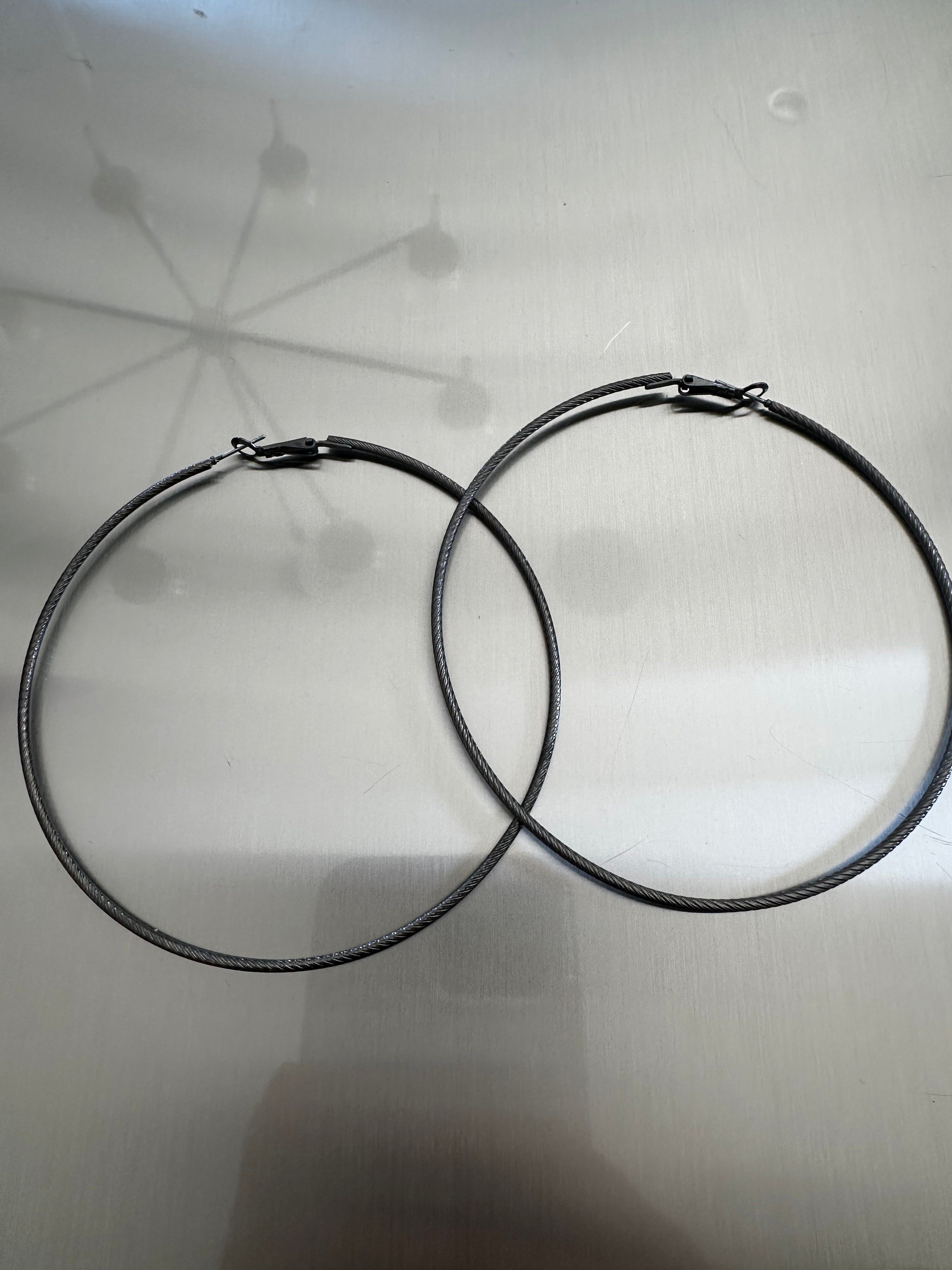 Big Thin Hoops