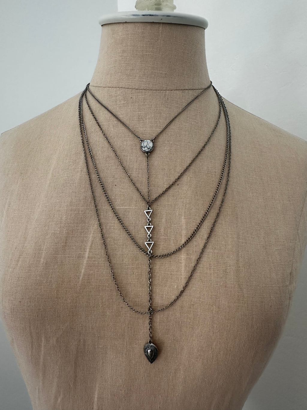 Layered Charm Necklace