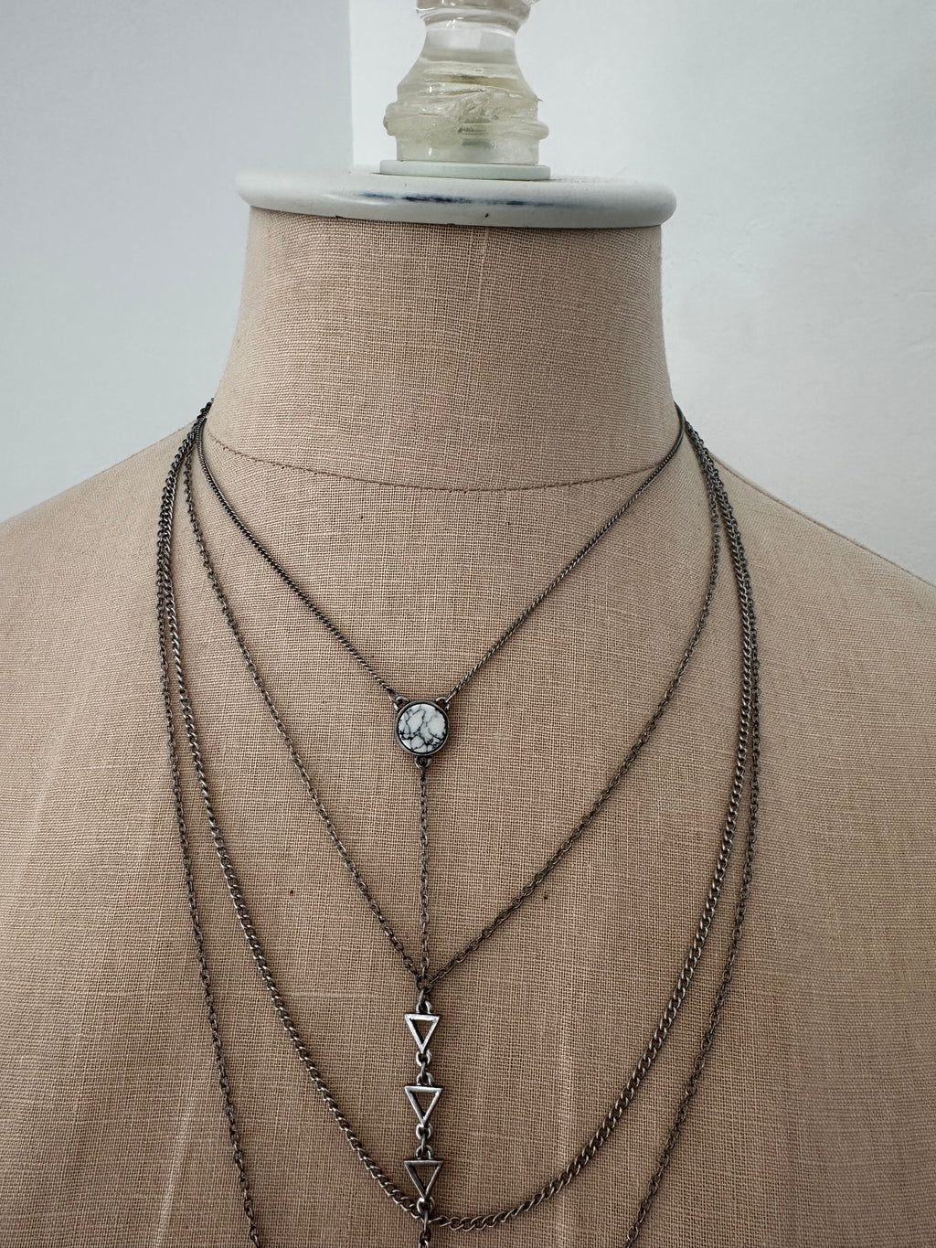 Layered Charm Necklace