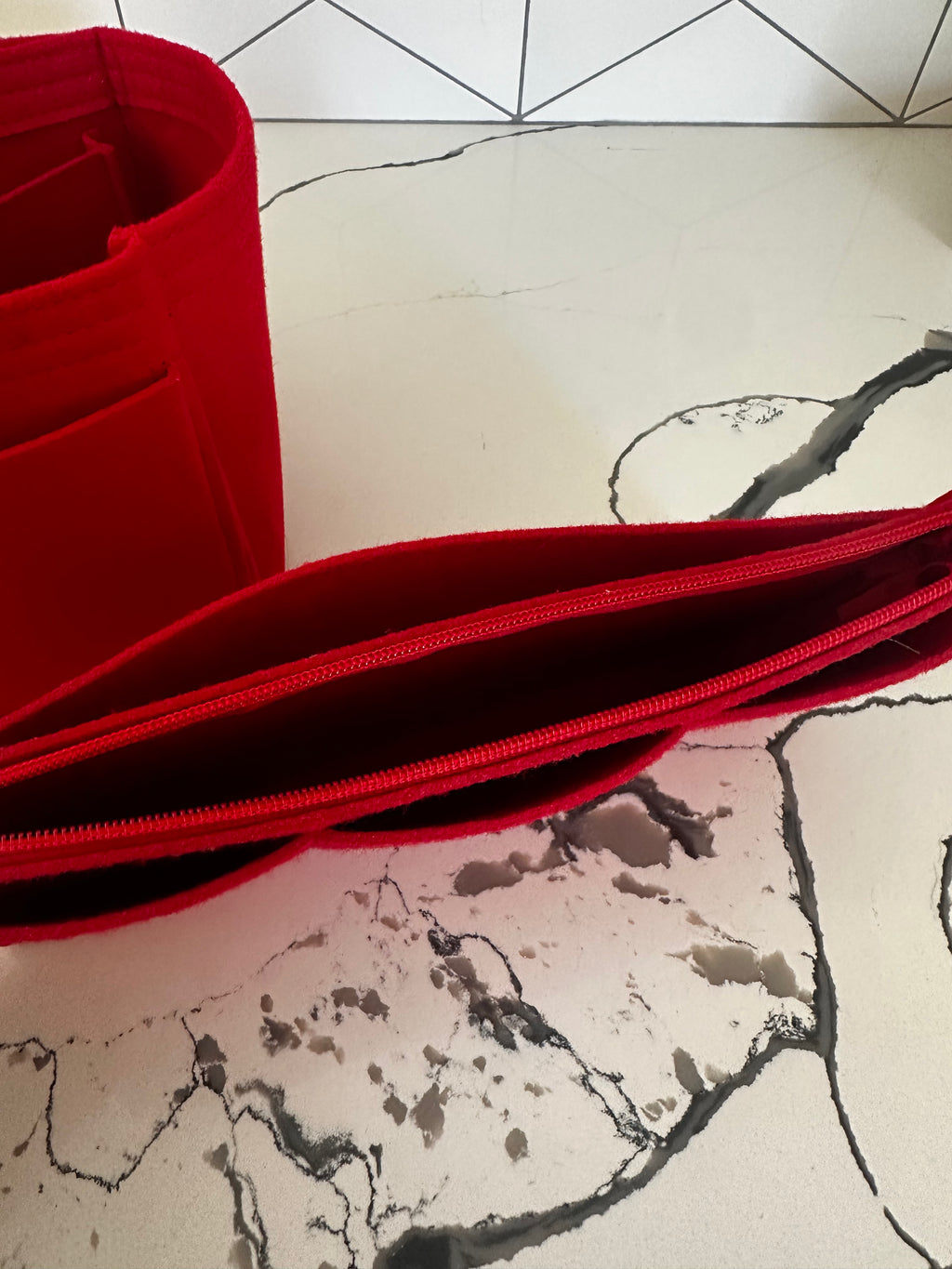 Red Purse Organizer