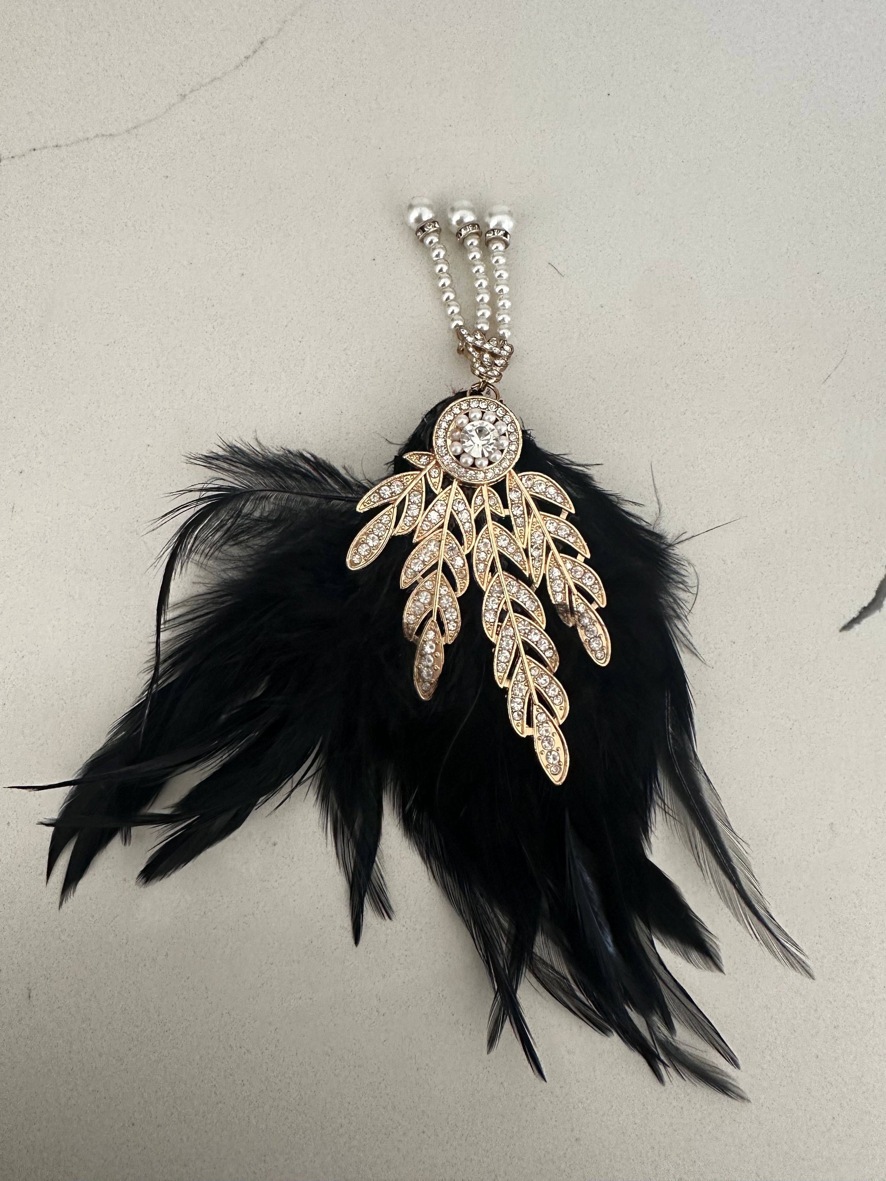 Feather Hair clip