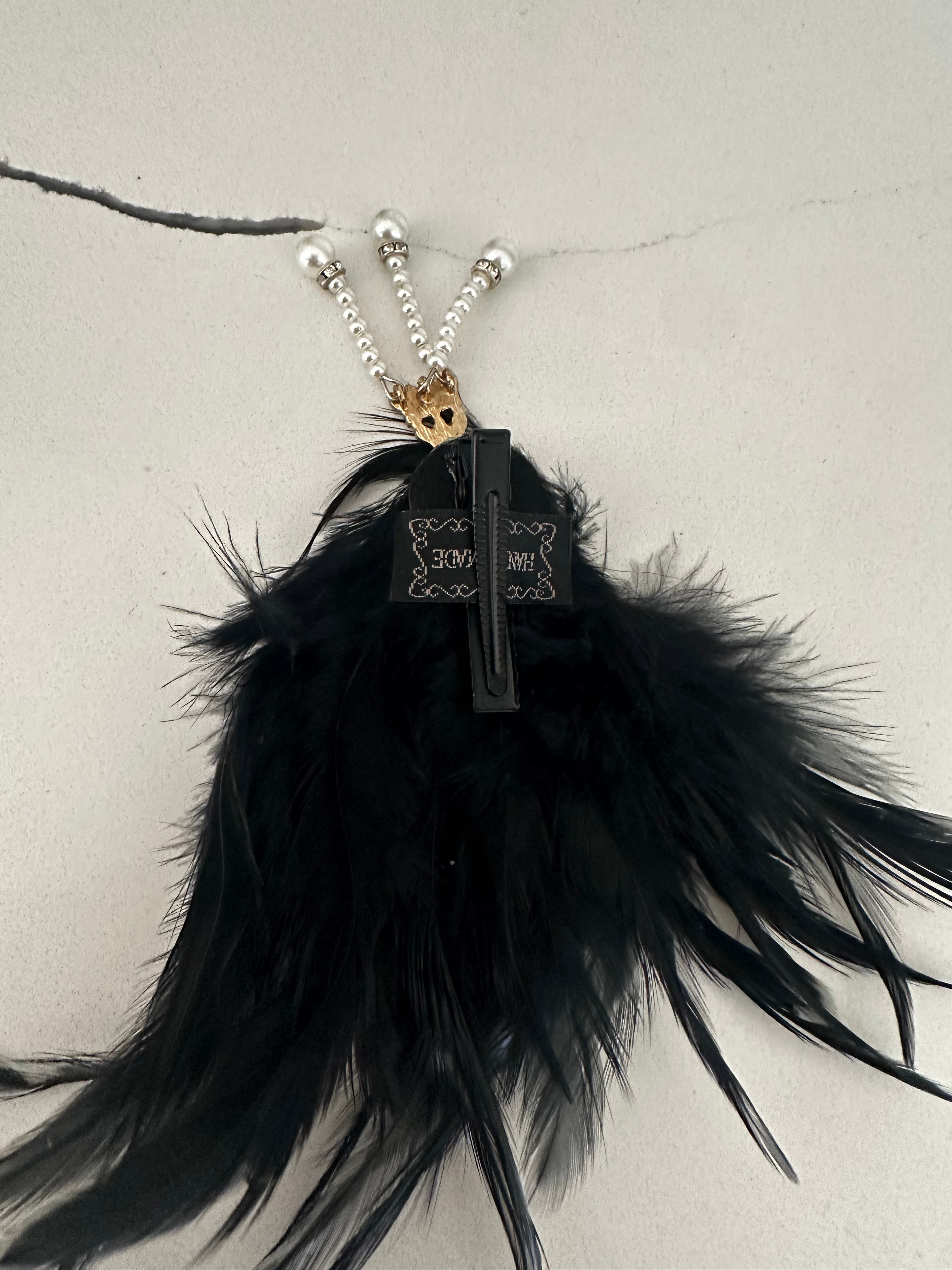 Feather Hair clip