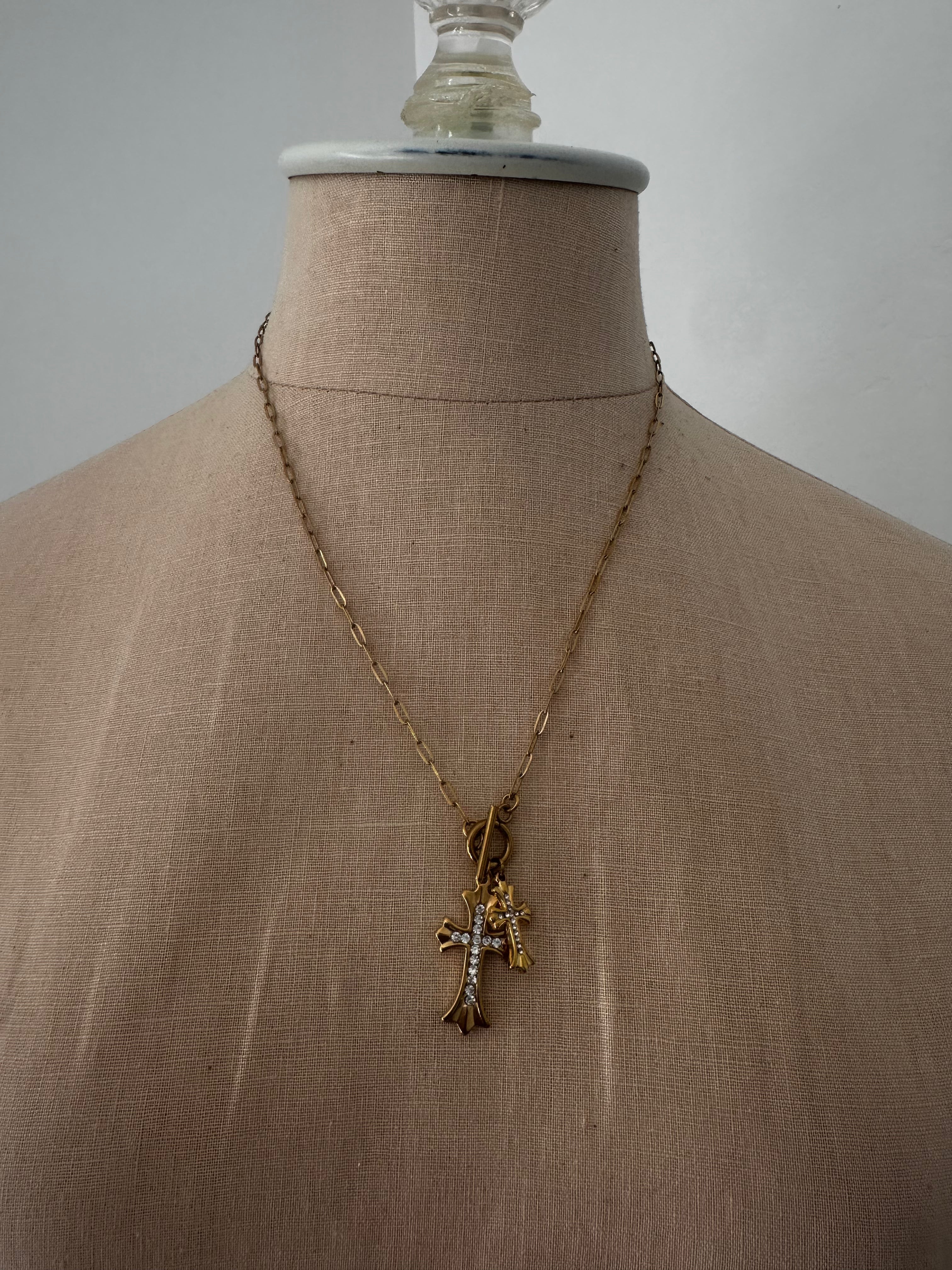 Cross Charm Necklace
