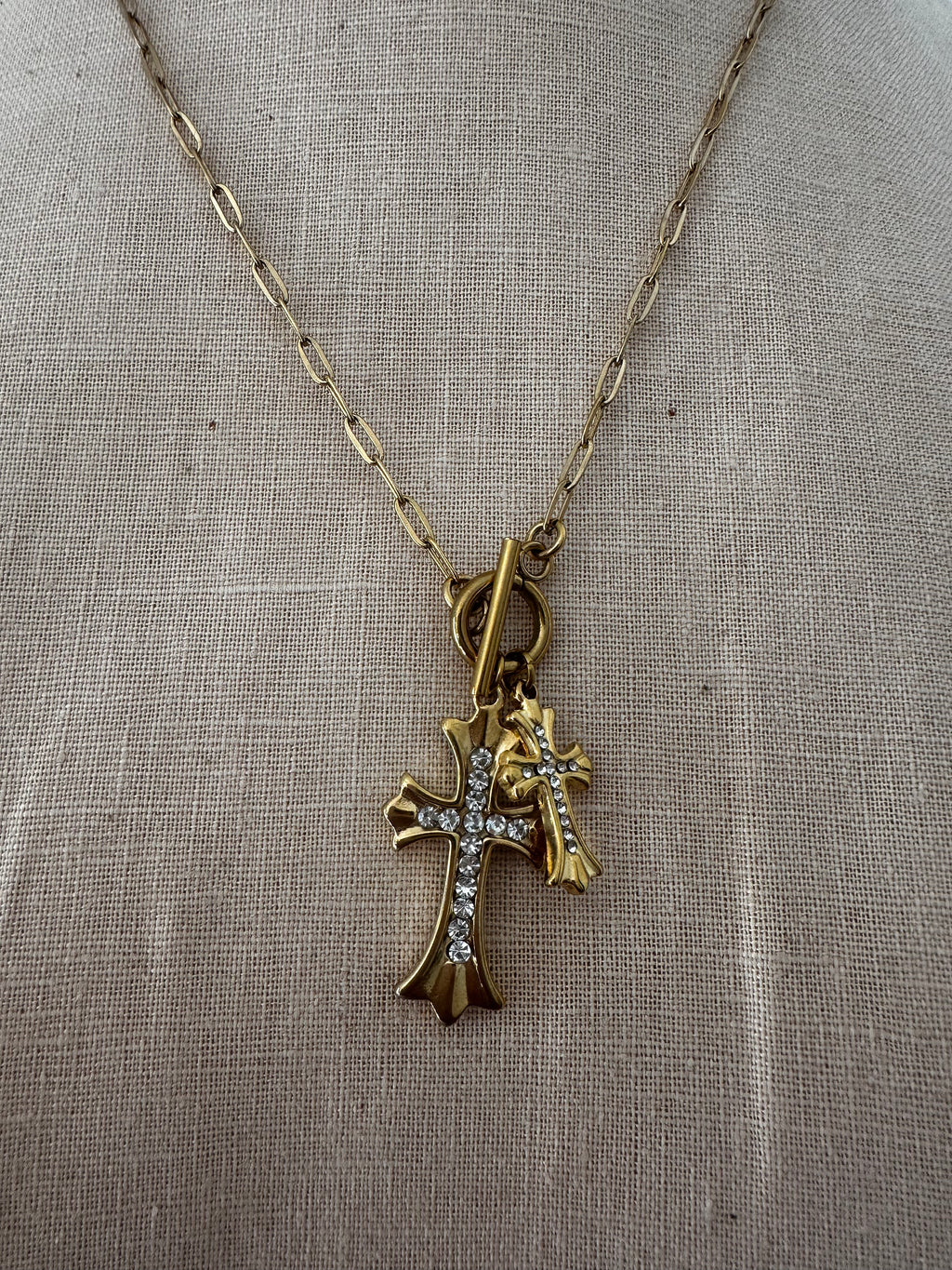 Cross Charm Necklace