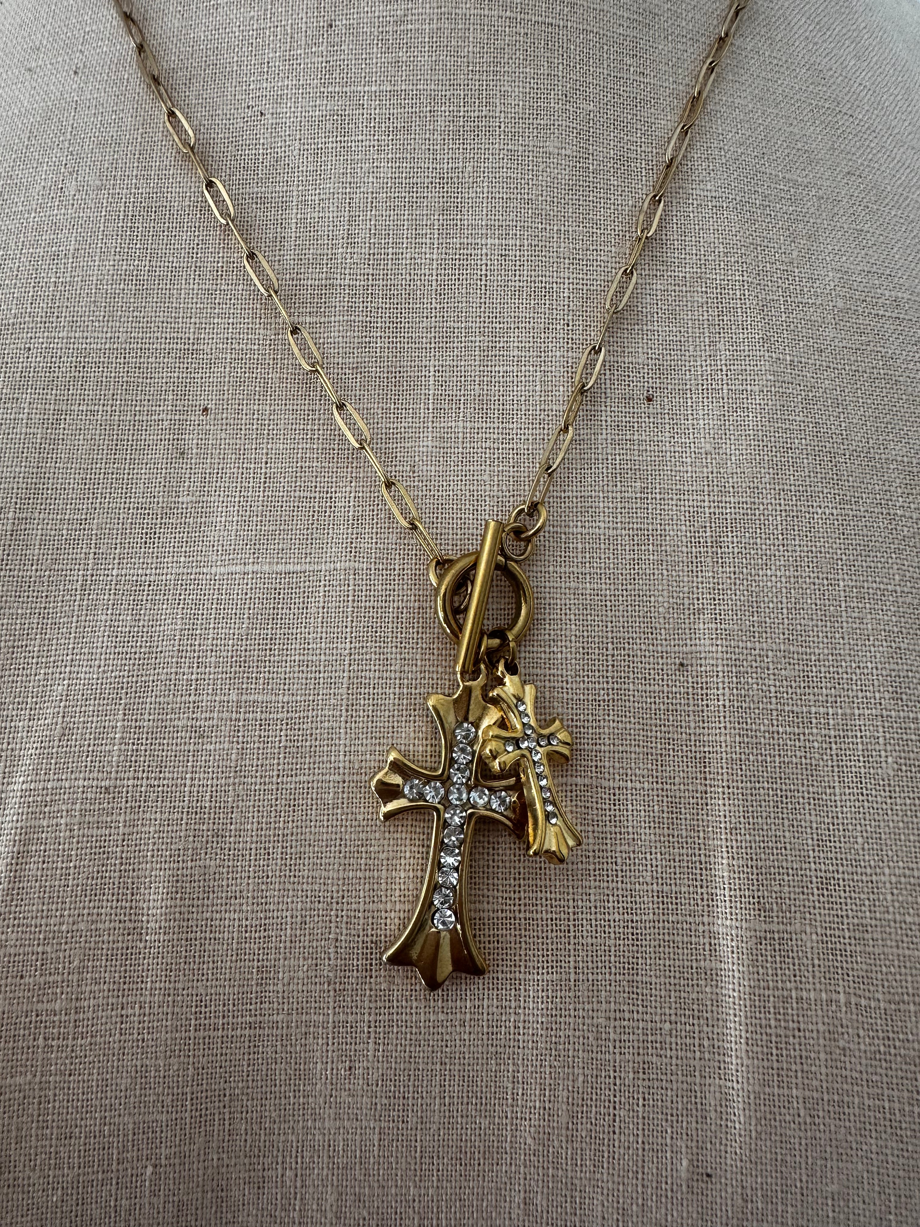 Cross Charm Necklace