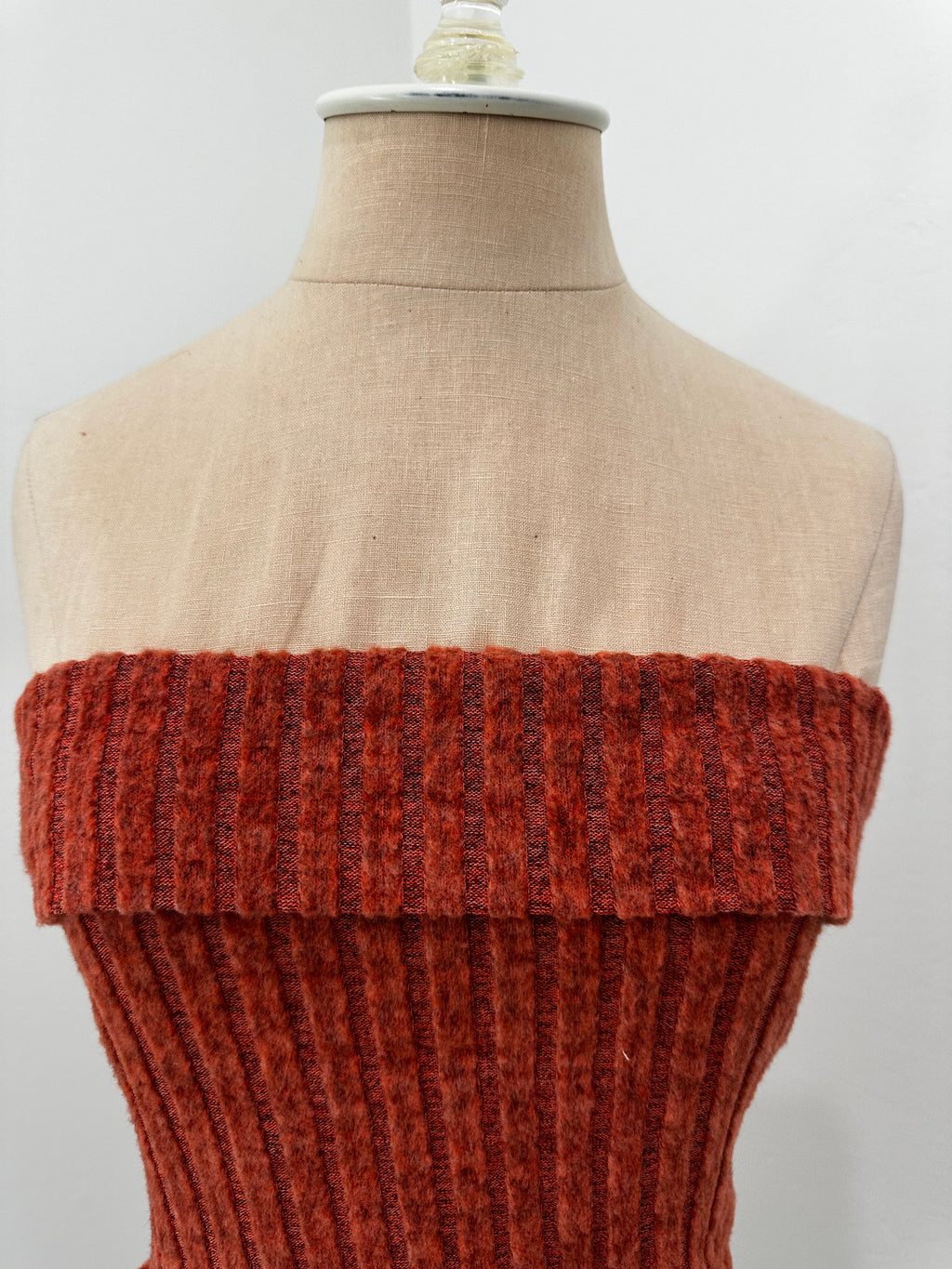 Burnt Orange Tube Top (Size Small)