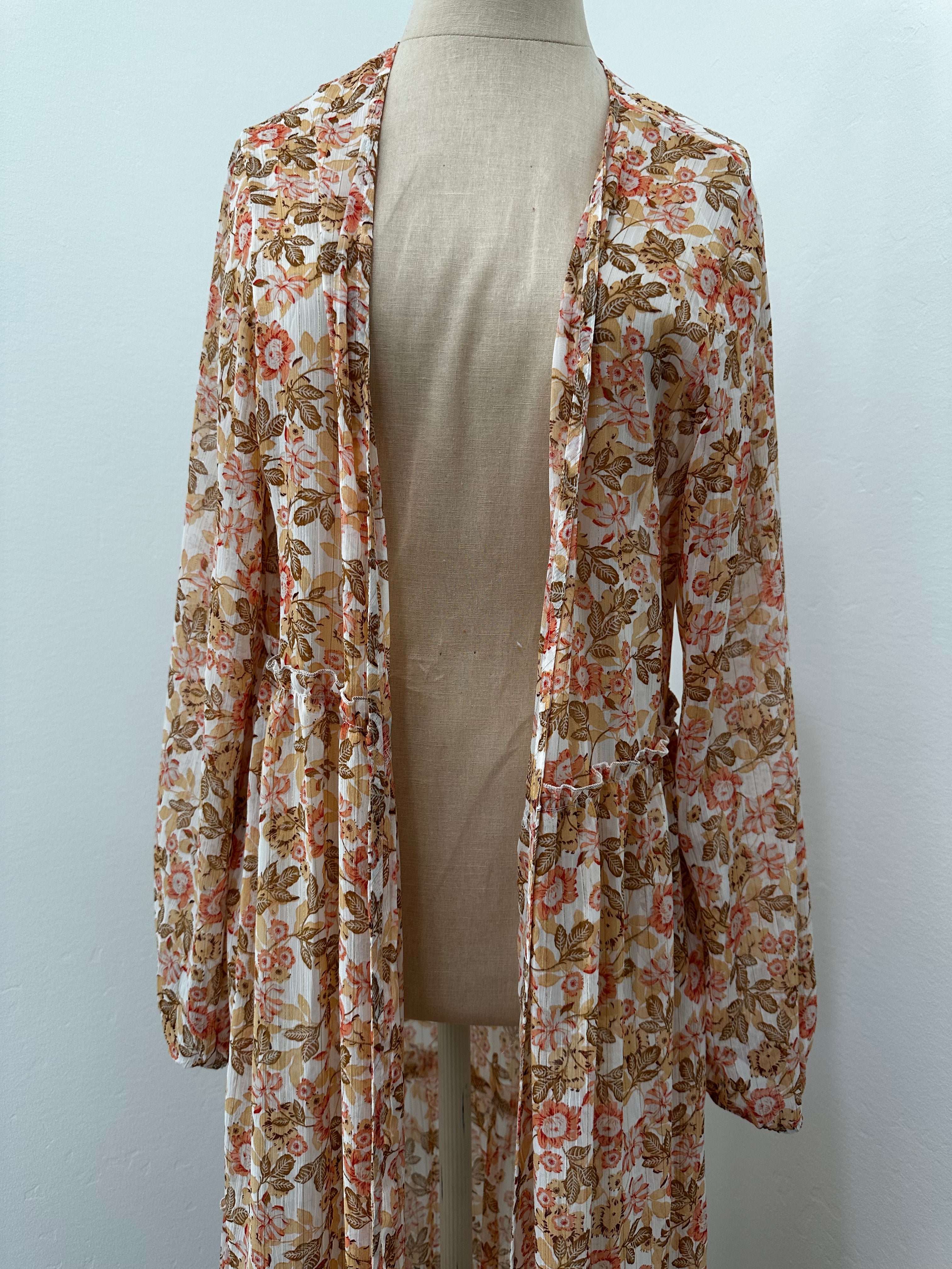 Floral Kimono (Size Medium)
