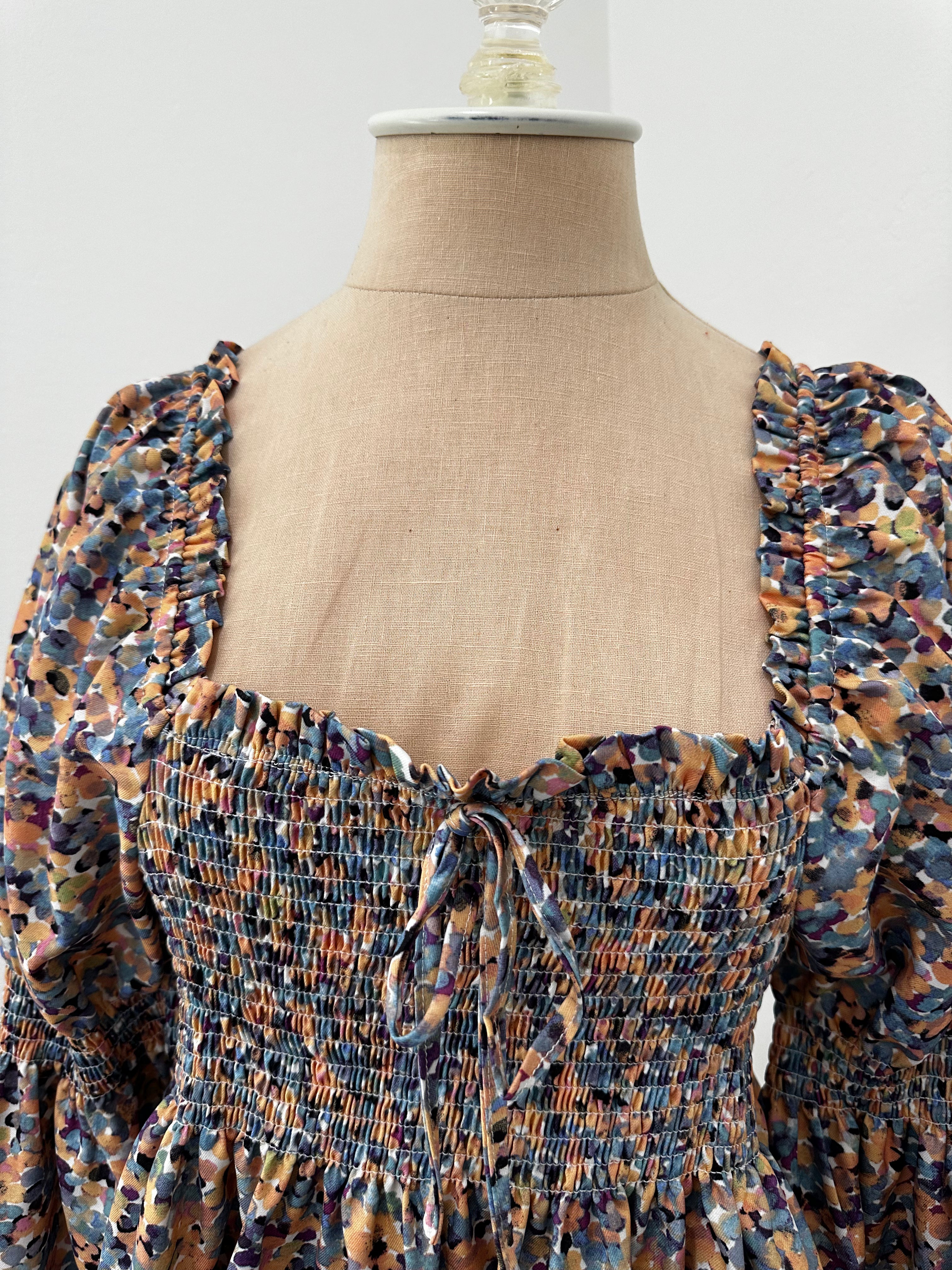 Floral Long Sleeve (Size Medium)