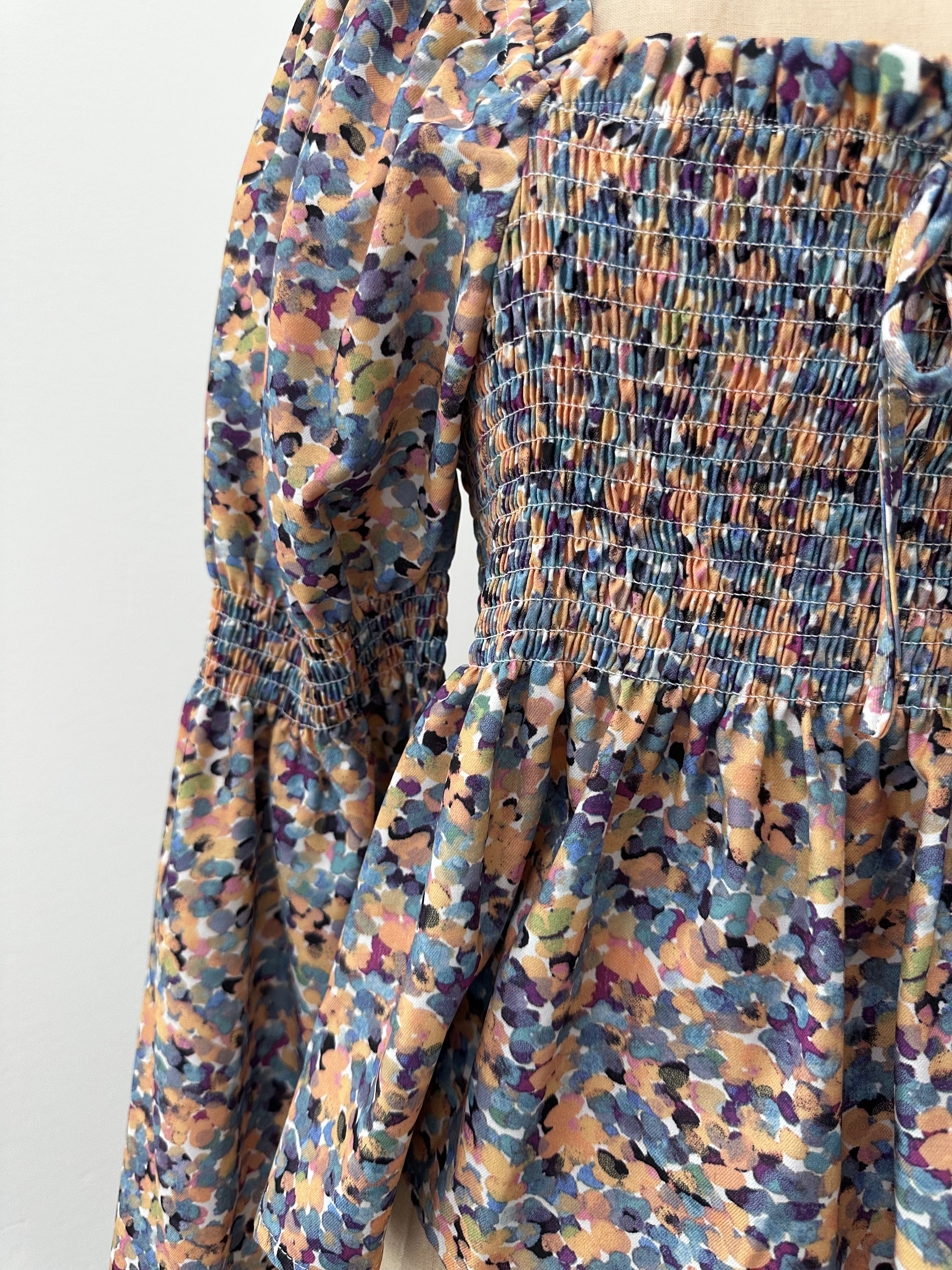 Floral Long Sleeve (Size Medium)