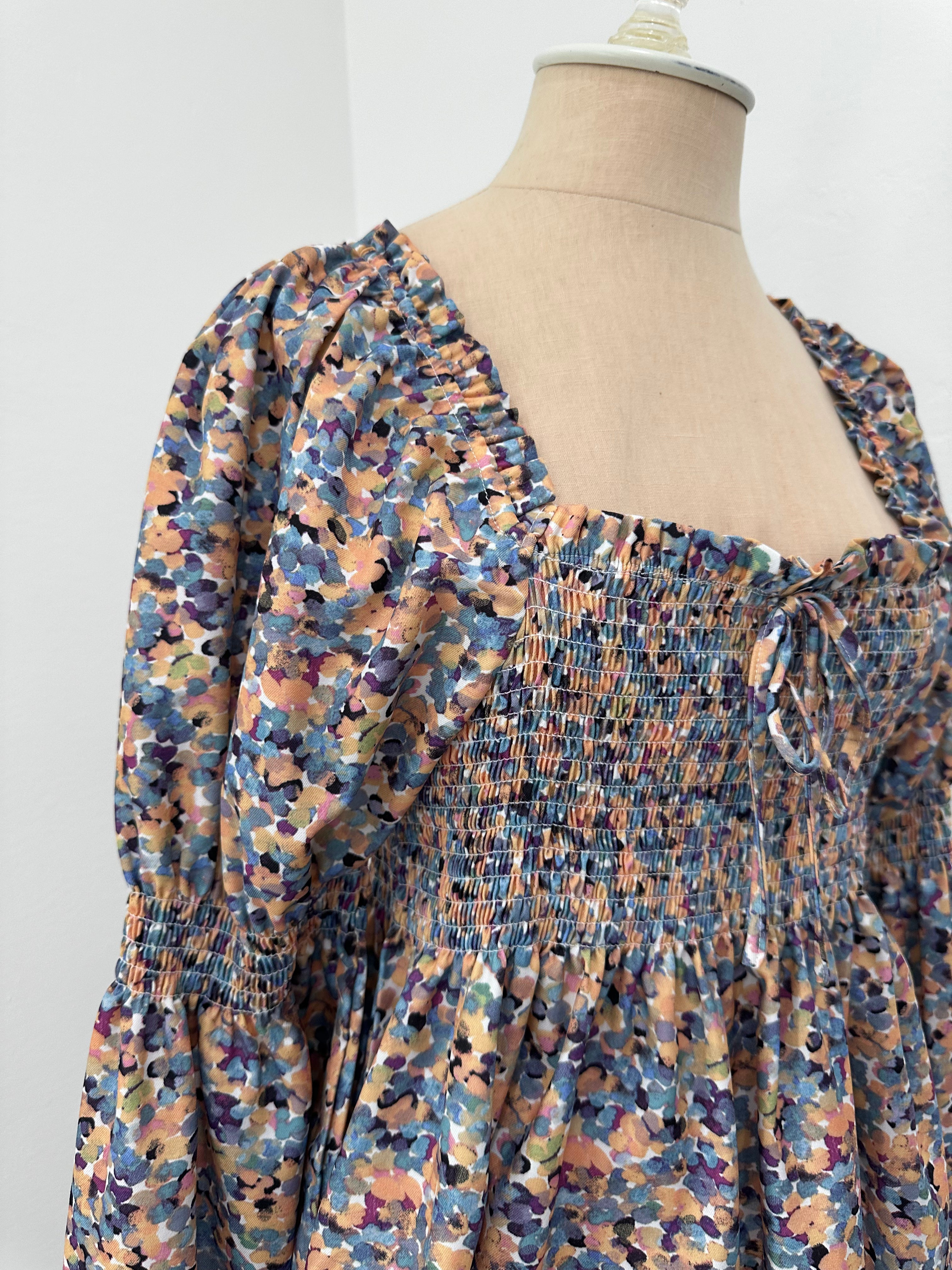 Floral Long Sleeve (Size Medium)