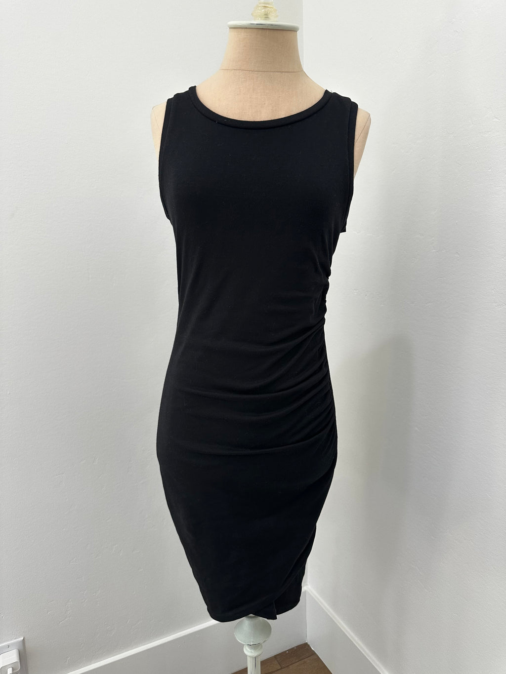 Black Midi Dress (Size Small)
