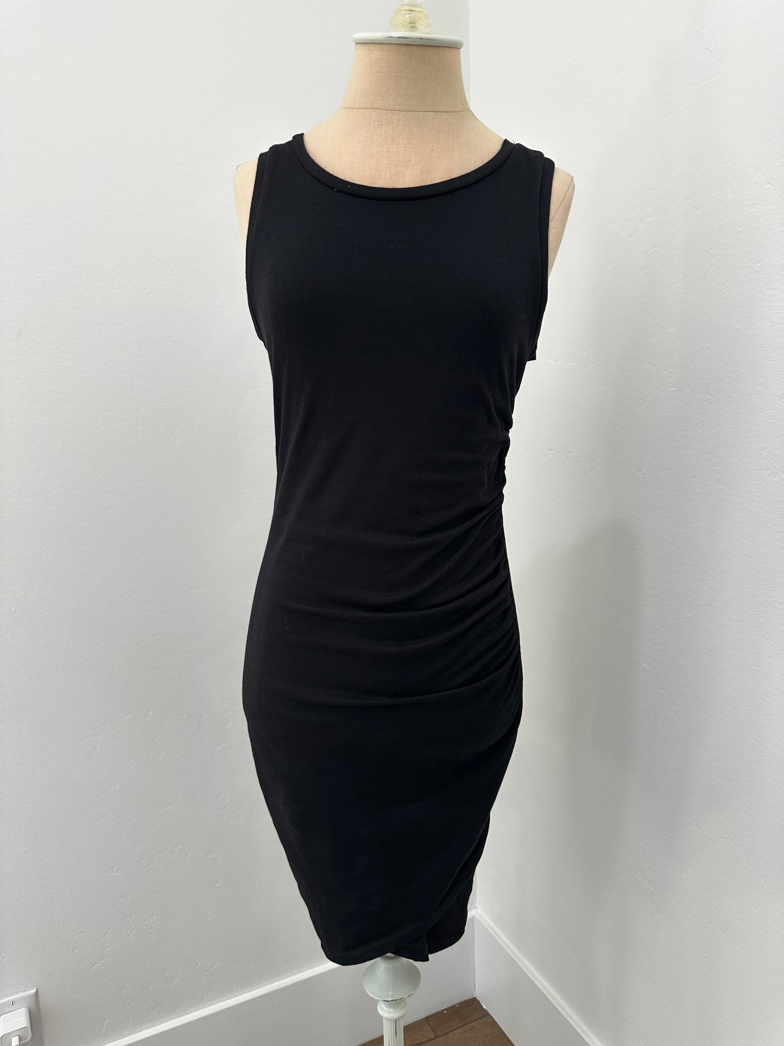 Black Midi Dress (Size Small)