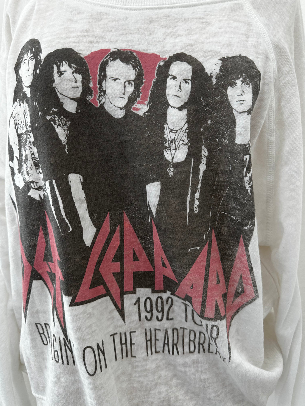 Def Leppard  Sweatshirt (Size Medium)