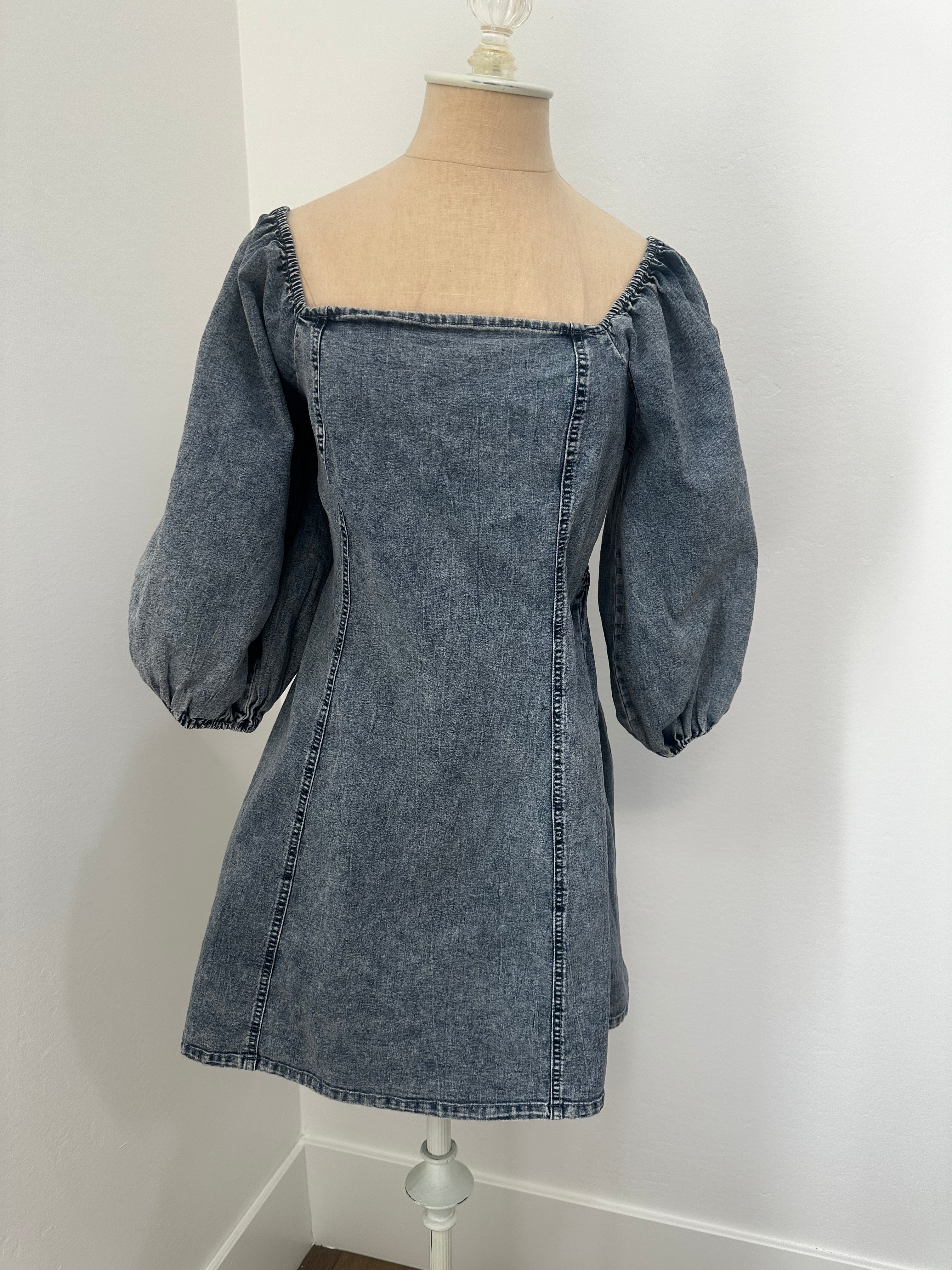 Denim Dress (Size Medium)