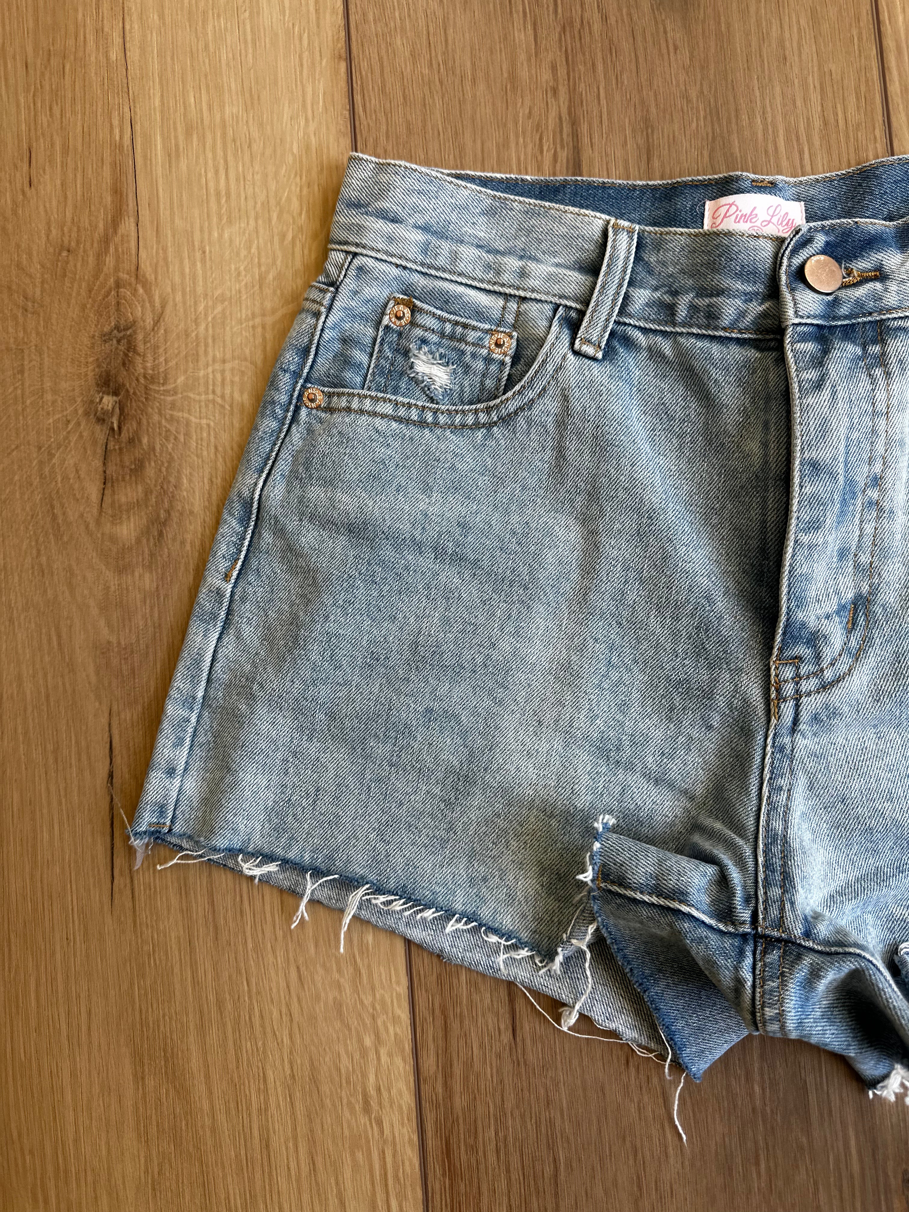 Denim Shorts (Size 28/ 6 )