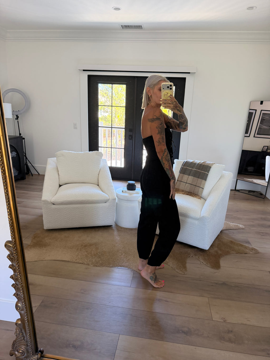 Black Jumpsuit New With Tag (SIze Medium)