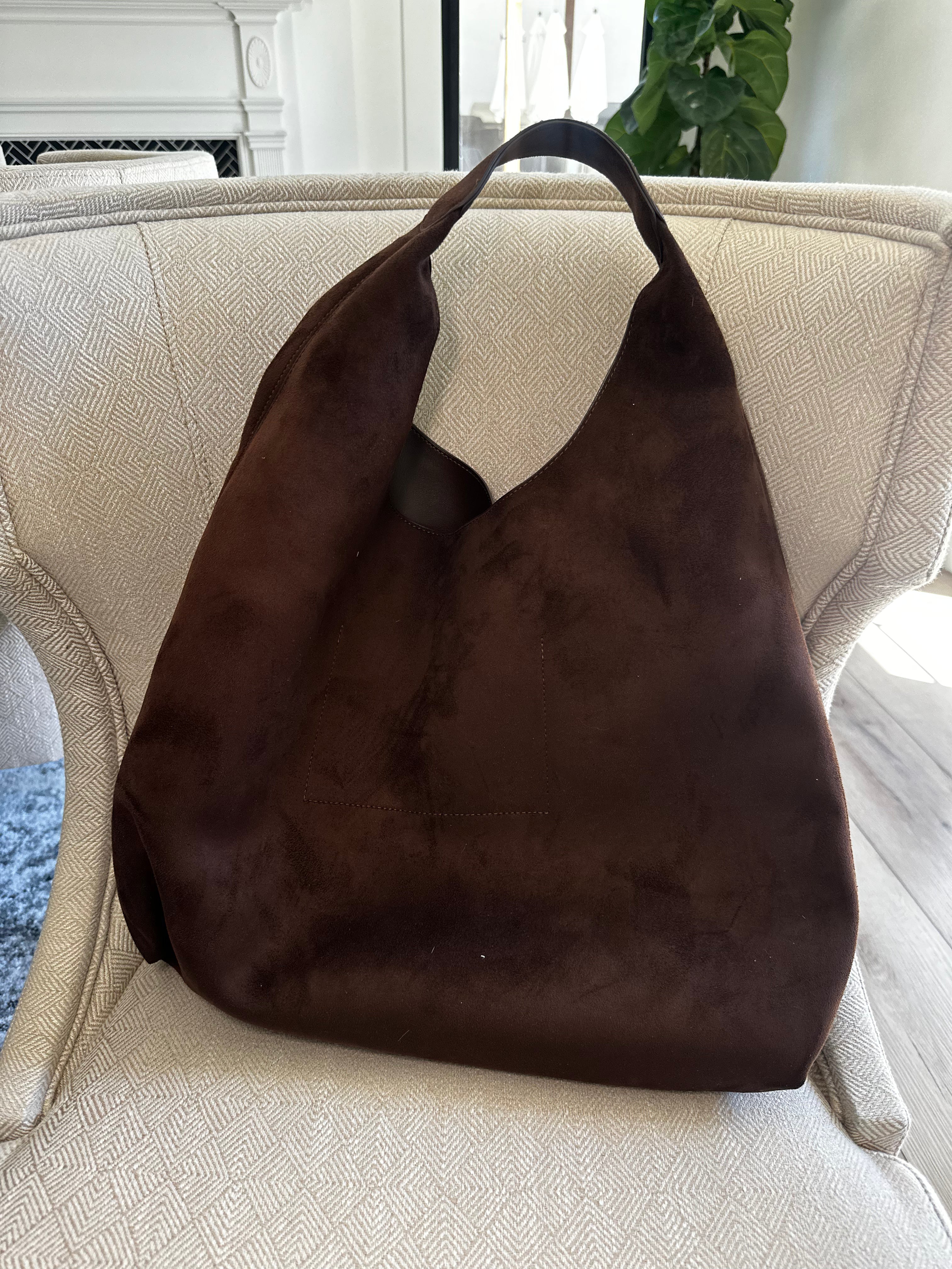 Suede Tote Bag