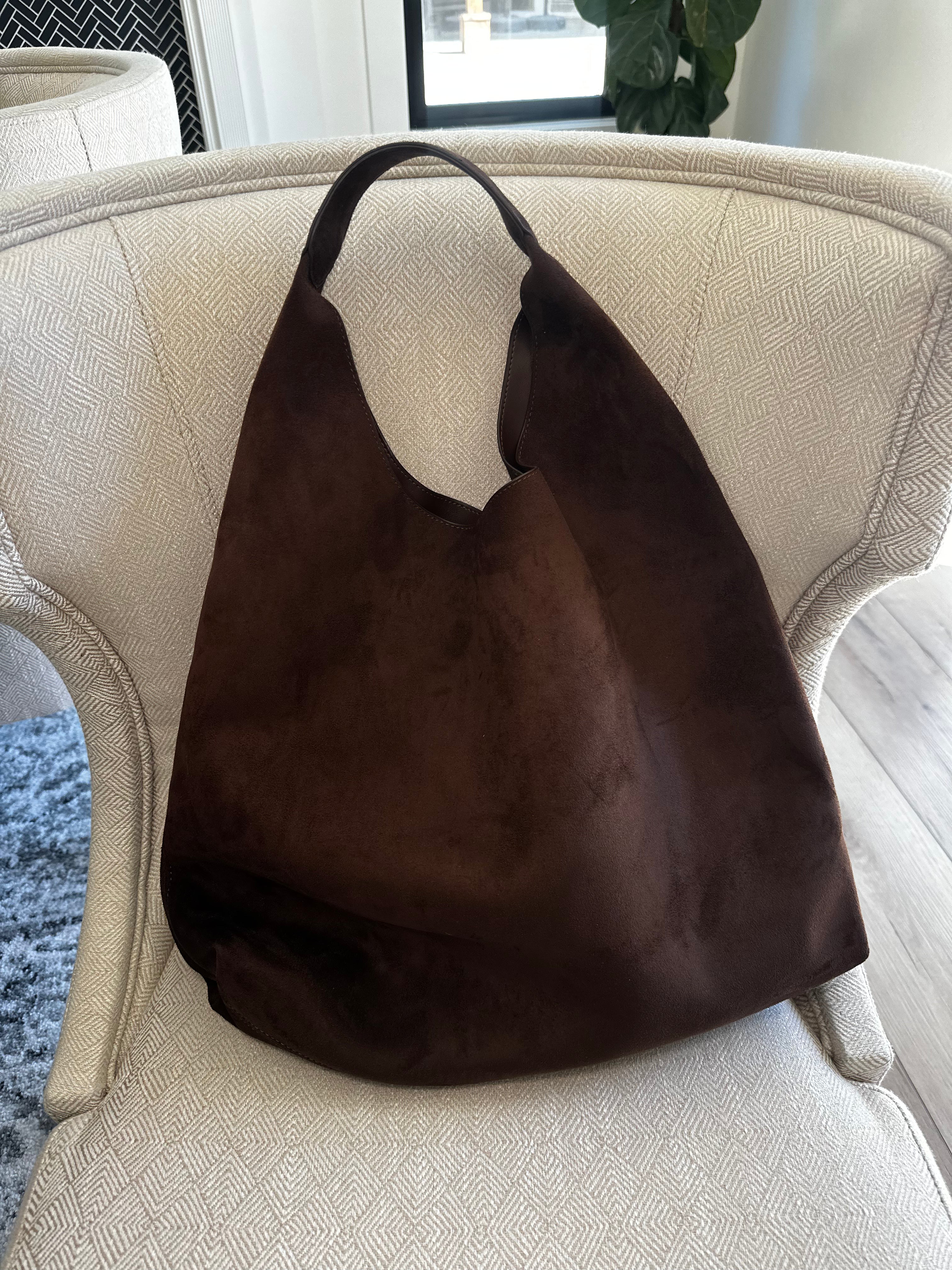 Suede Tote Bag