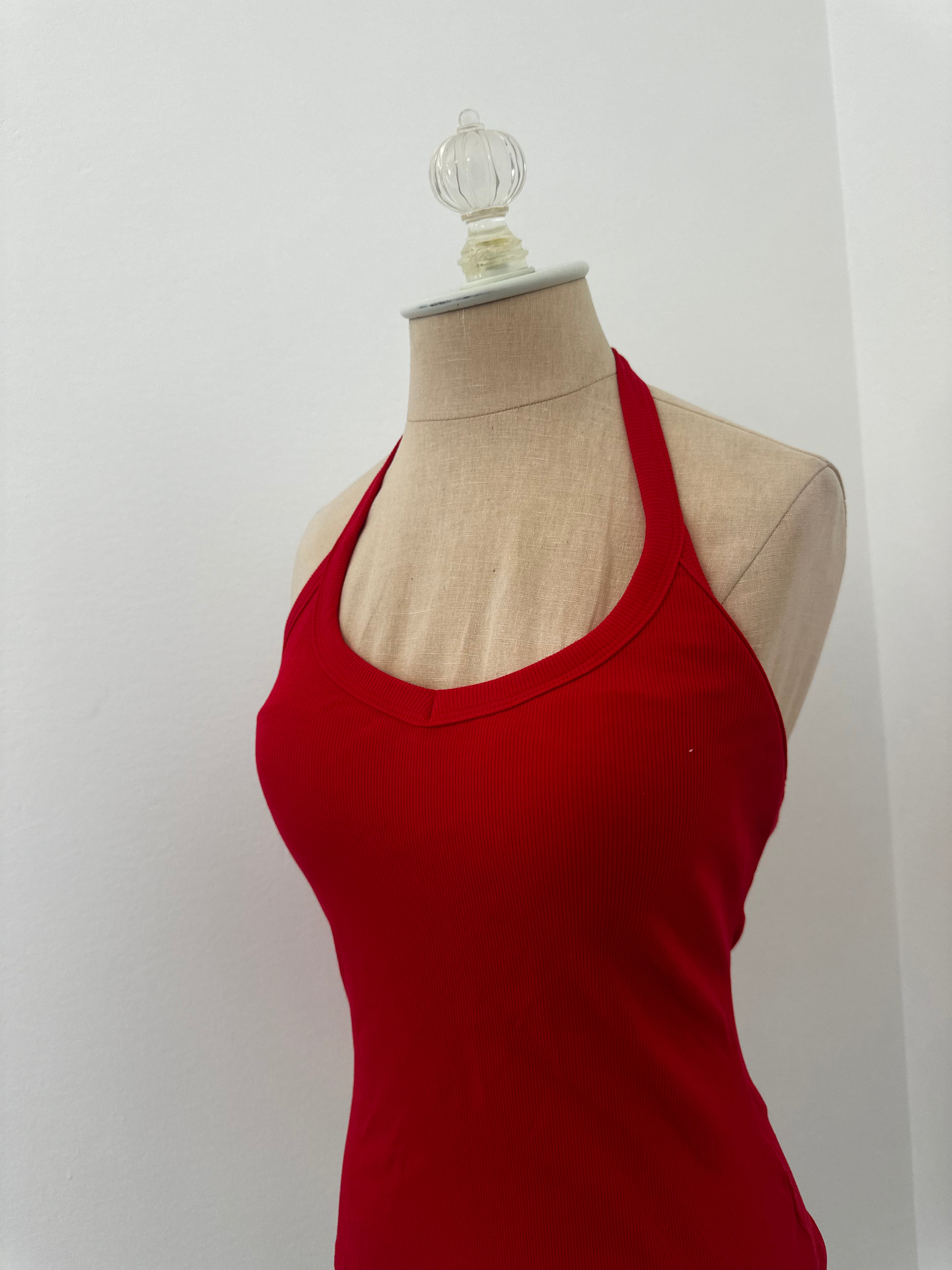 Red Halter Top (SIze Medium)