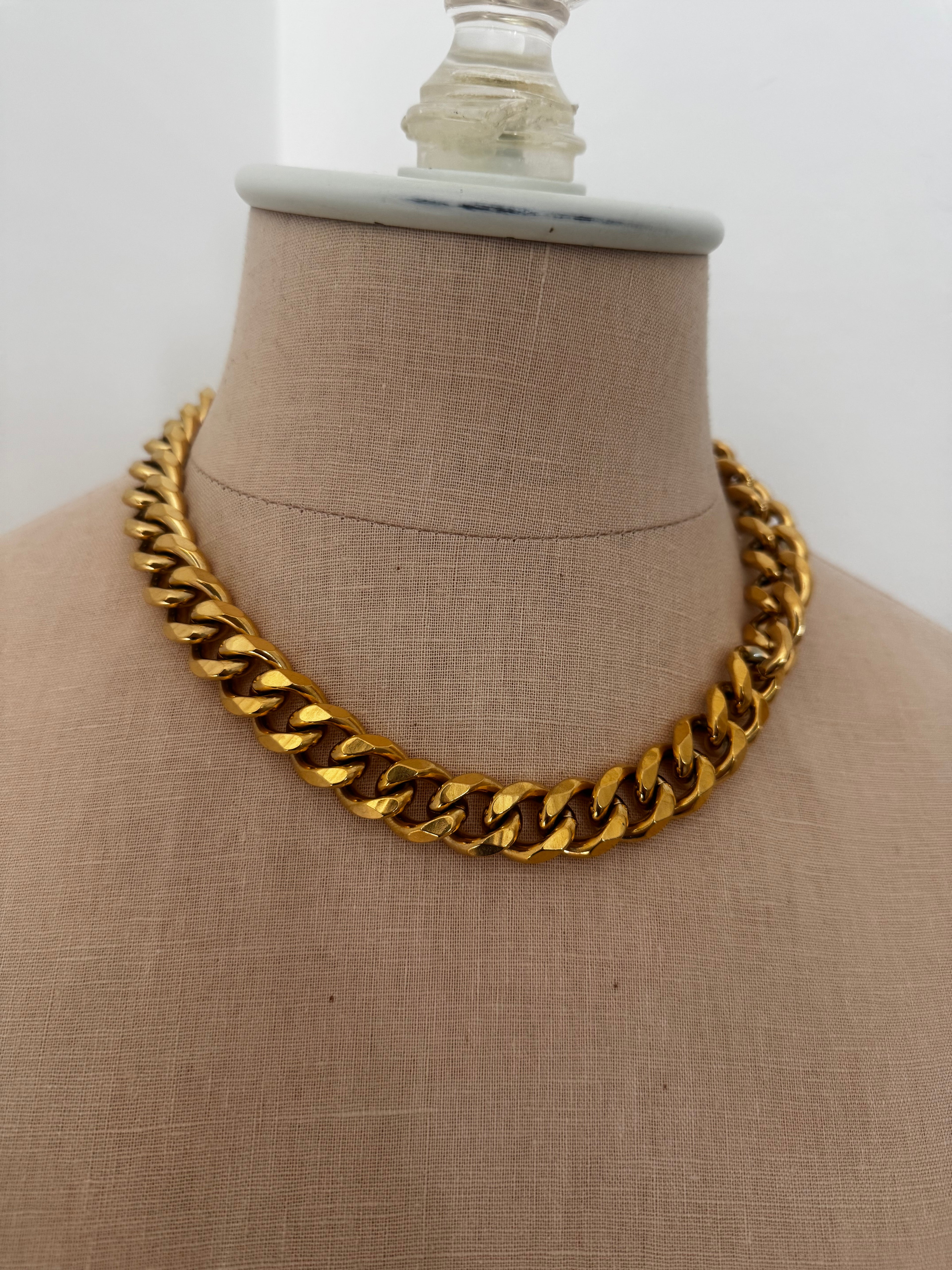 Gold Cuban Link Necklace