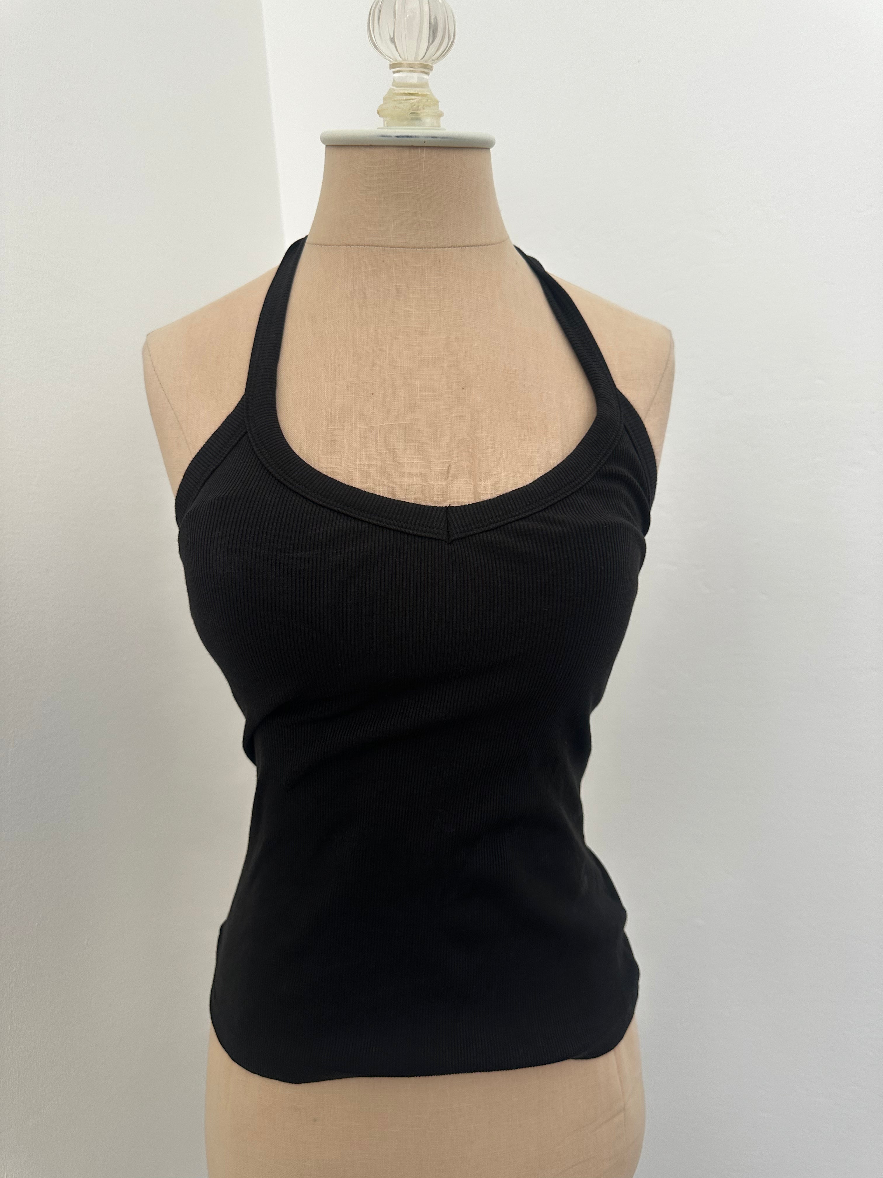 Black Halter Top (SIze Medium)